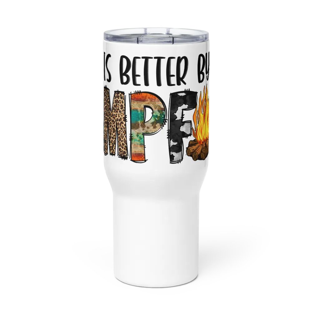 Life is Better by The Campfire Travel Mug product image (3)