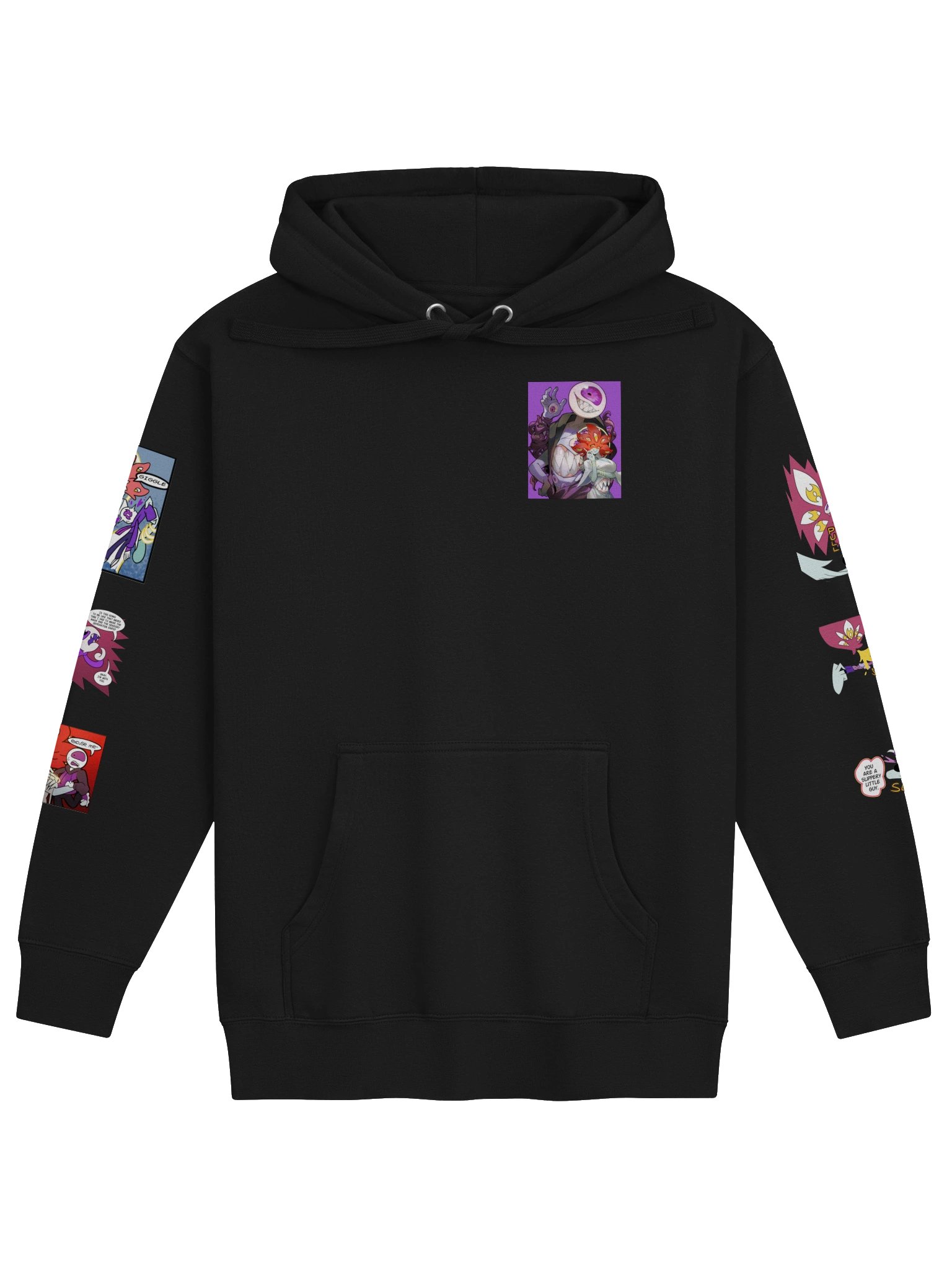 AZ X OMNISCIA HOOD W/ PRINTED COMIC SLEEVES product image (1)