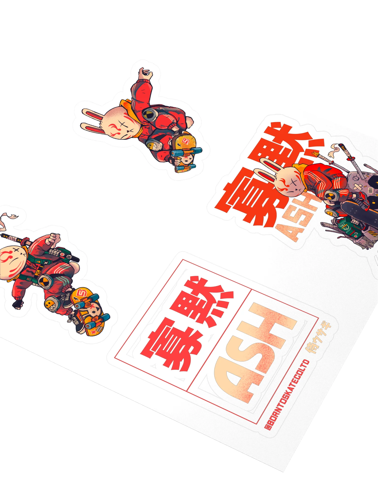 Silent Ash Sticker Sheet product image (3)