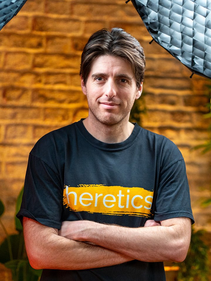 T-shirt "Heretics." product image (1)
