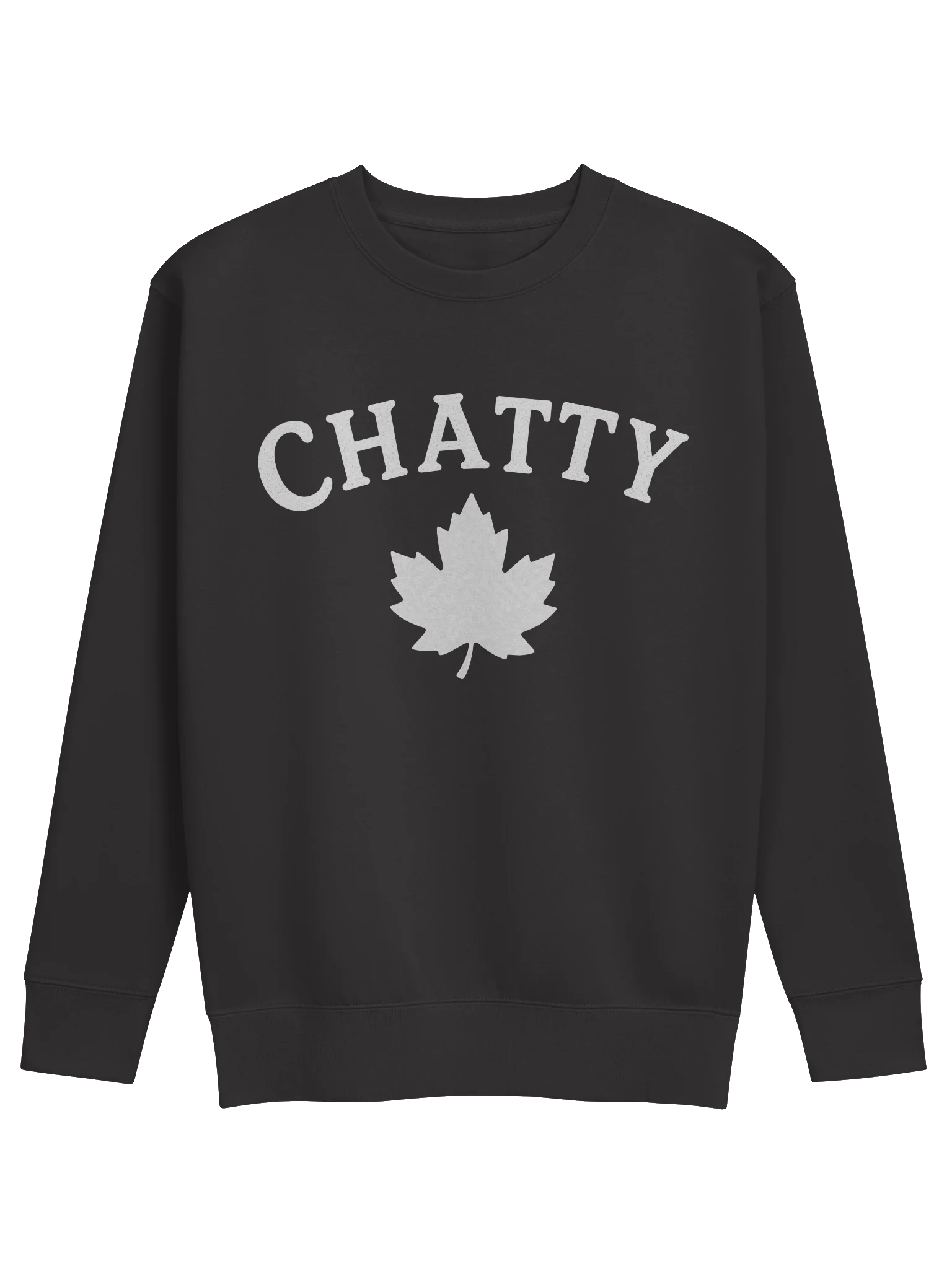 Chatty Leaf Premium Sweatshirt | Cozy Chatty Fall Collection product image (61)