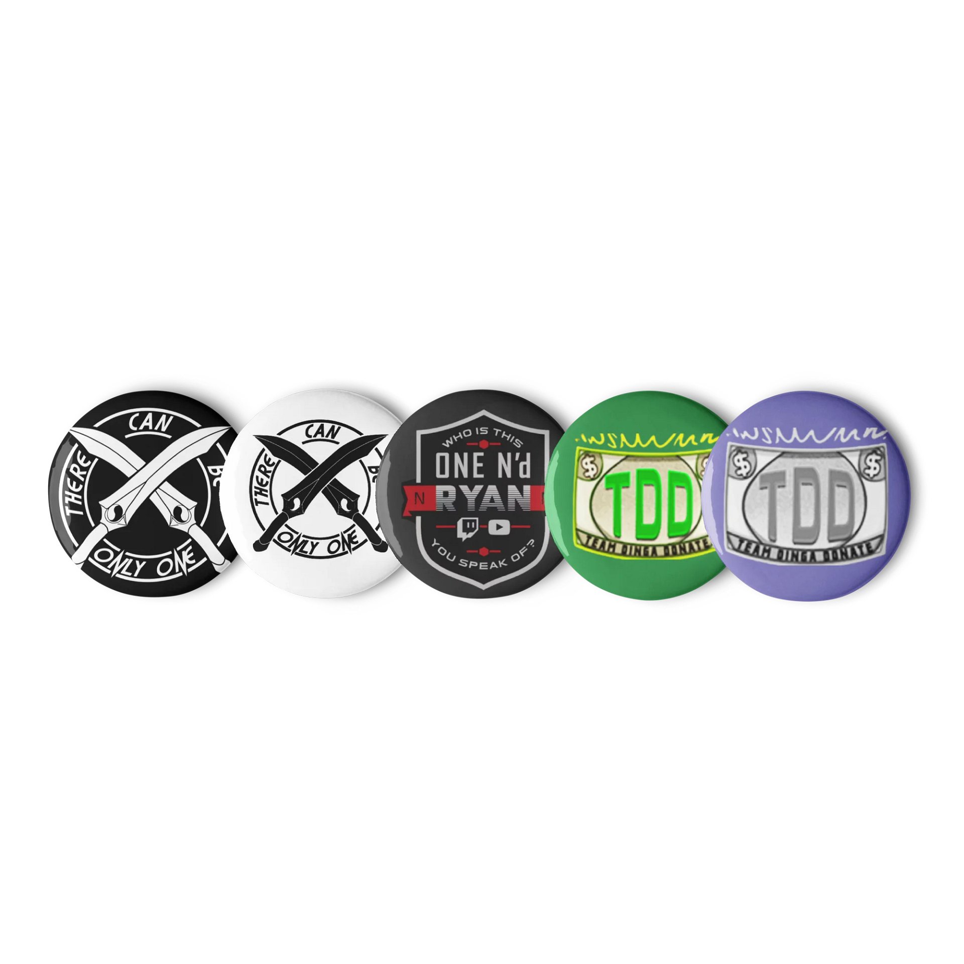 TeamDingaDonate Pin Set product image (1)