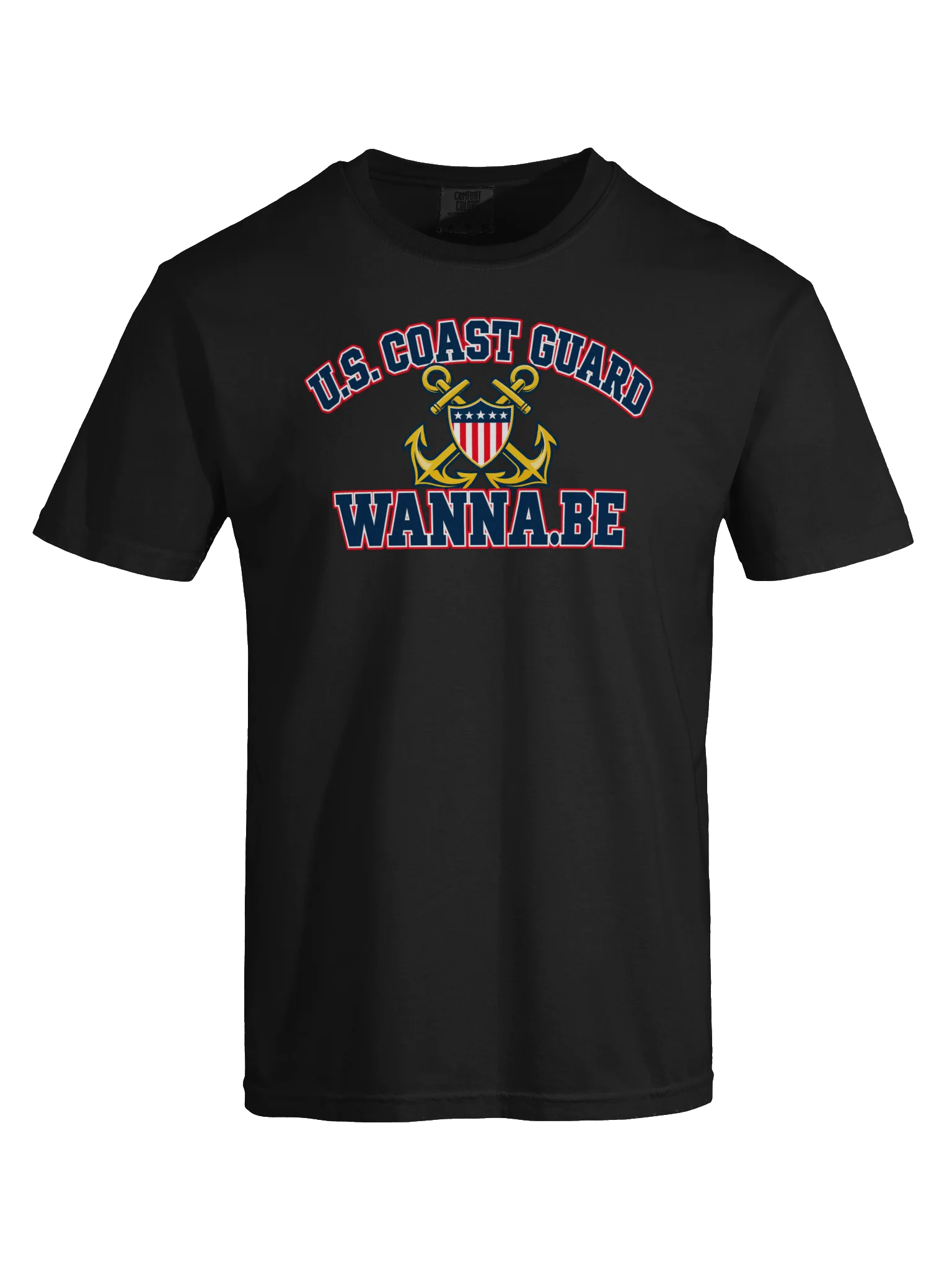 Coast Guard WANNA.BE T-Shirt — Reporting for Pool Duty product image (17)
