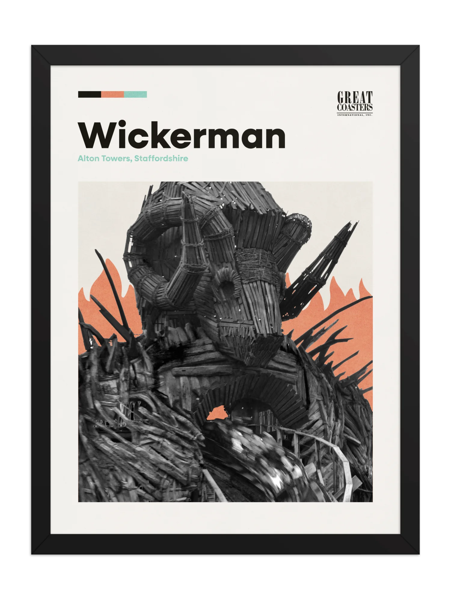 Wickerman Mid-Century Modern Poster product image (1)