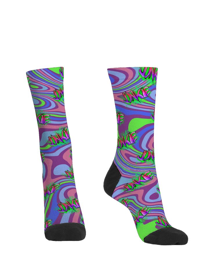 "Graffiti Surge" - Junkie Project Socks product image (2)