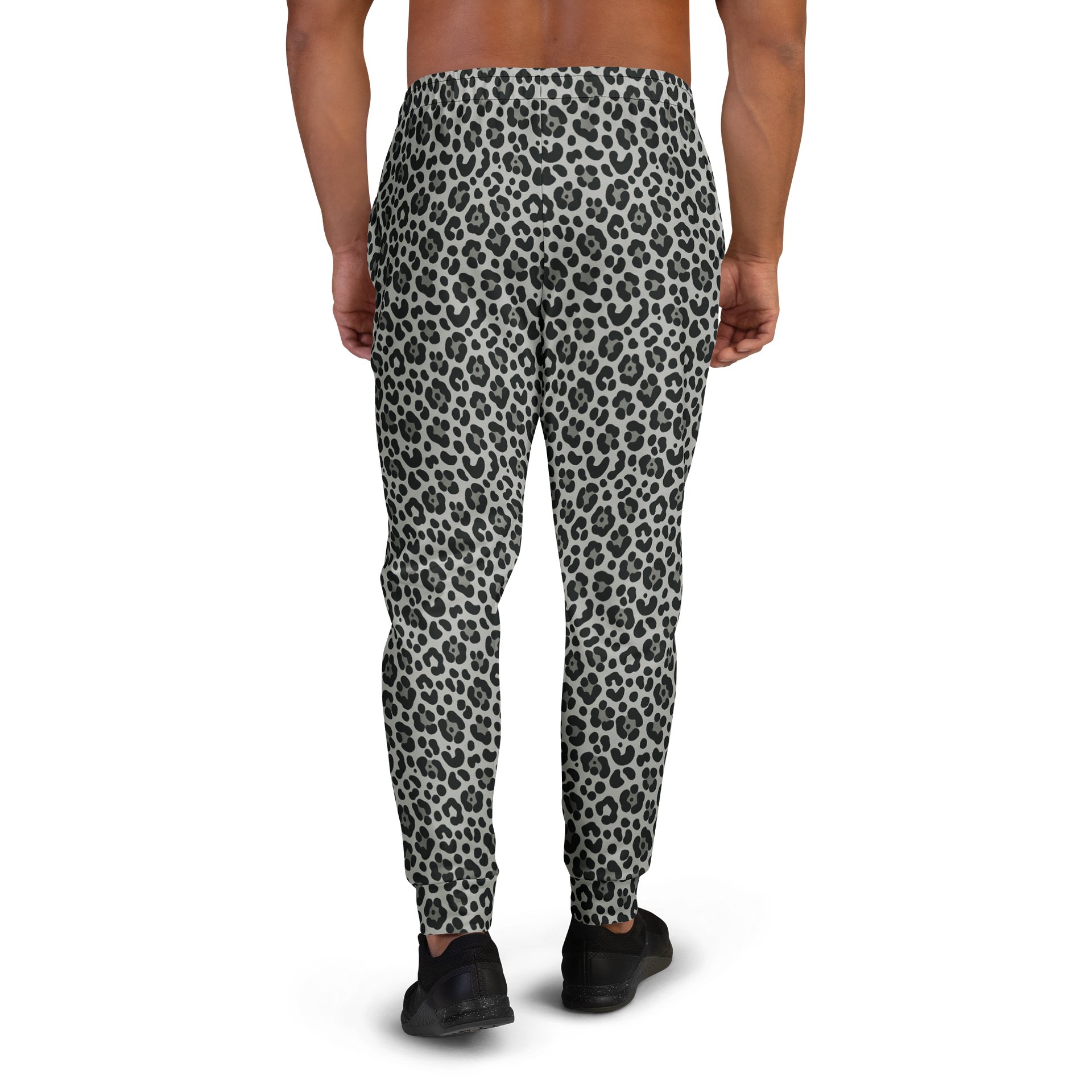 Stylish Bold Leopard Print Men’s Joggers product image (3)
