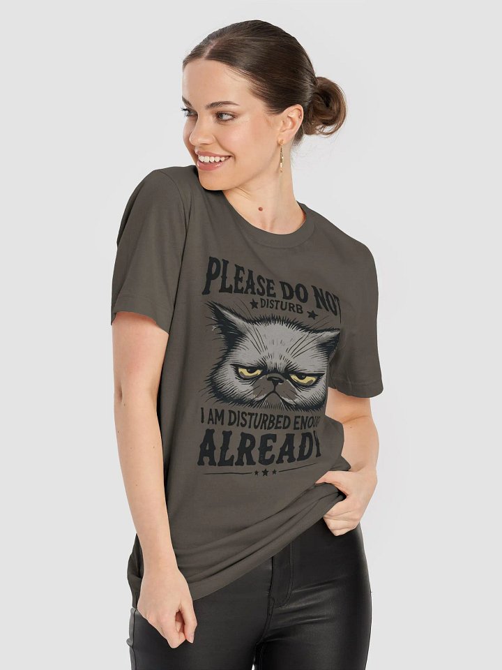 "Please Do not disturb" t-shirt product image (18)