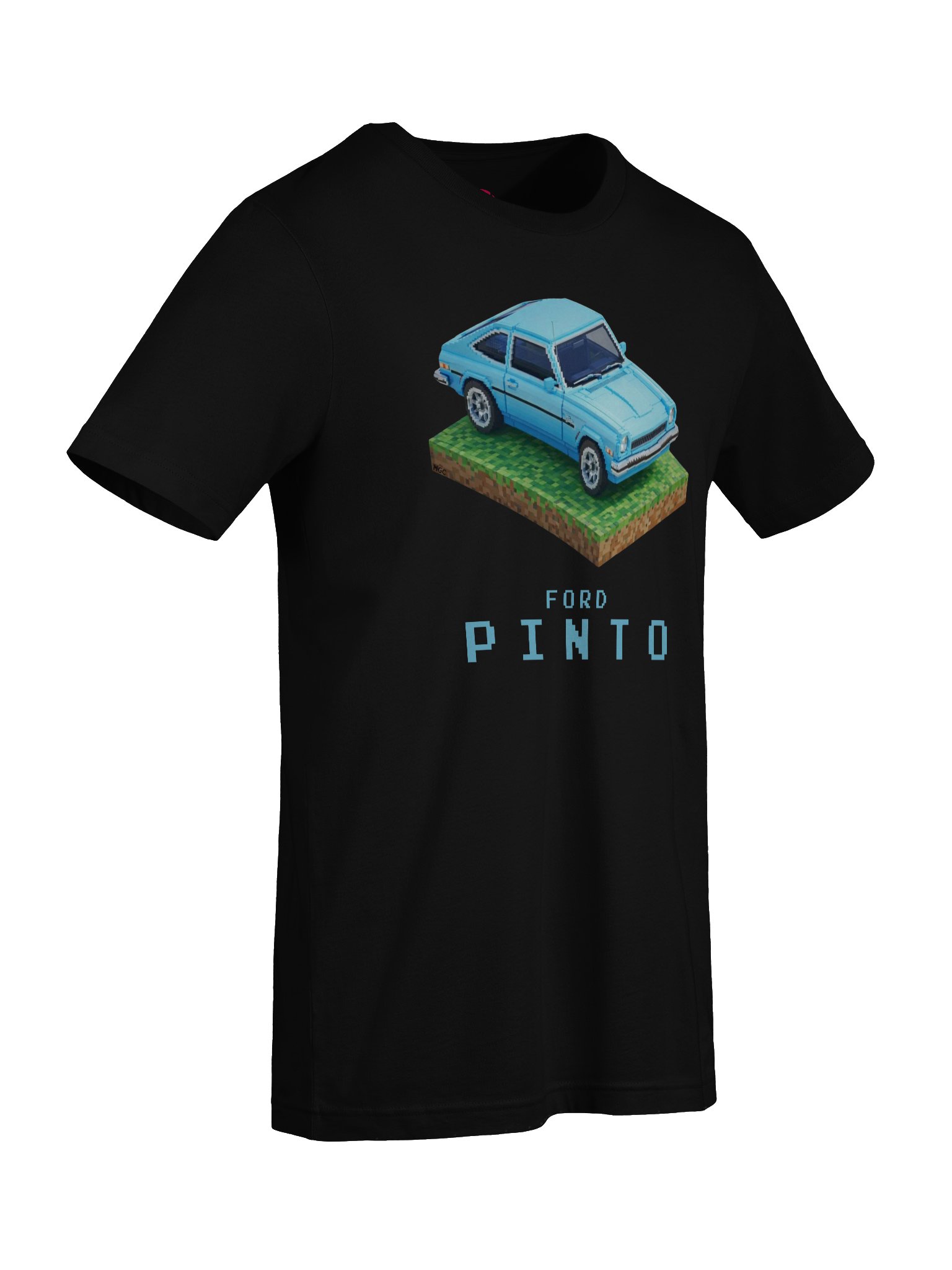 Baby Blue Ford Pinto Shirt (Pixel, Retro, Minecraft) product image (9)