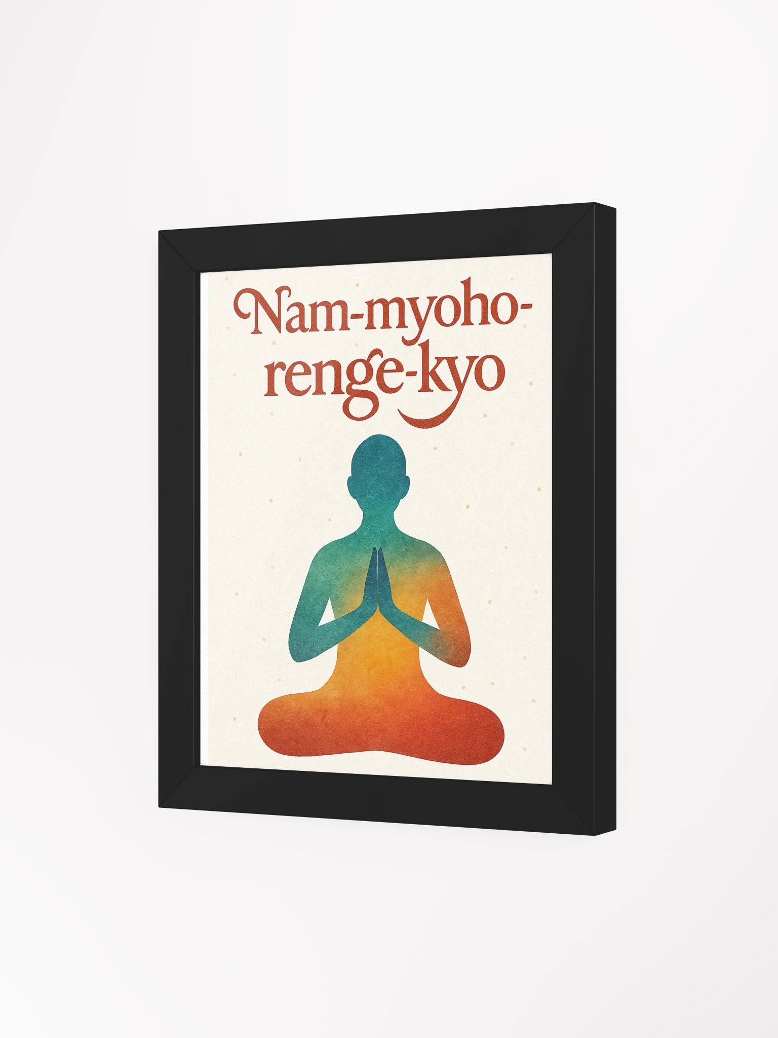 Nam-myoho-renge-kyo Meditation Poster product image (3)