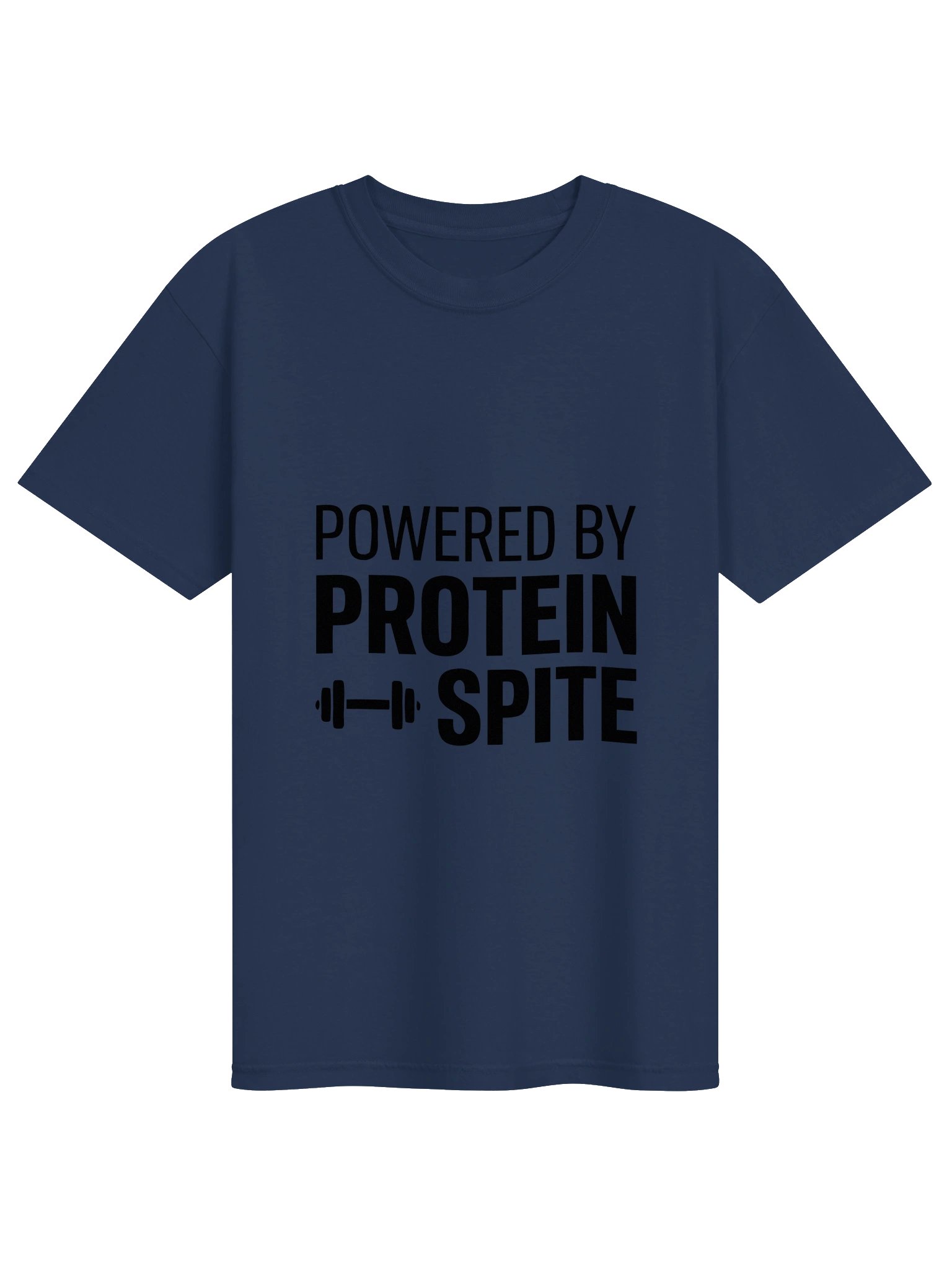 Powered by Protein & Spite - Funny Gym T-Shirt product image (1)