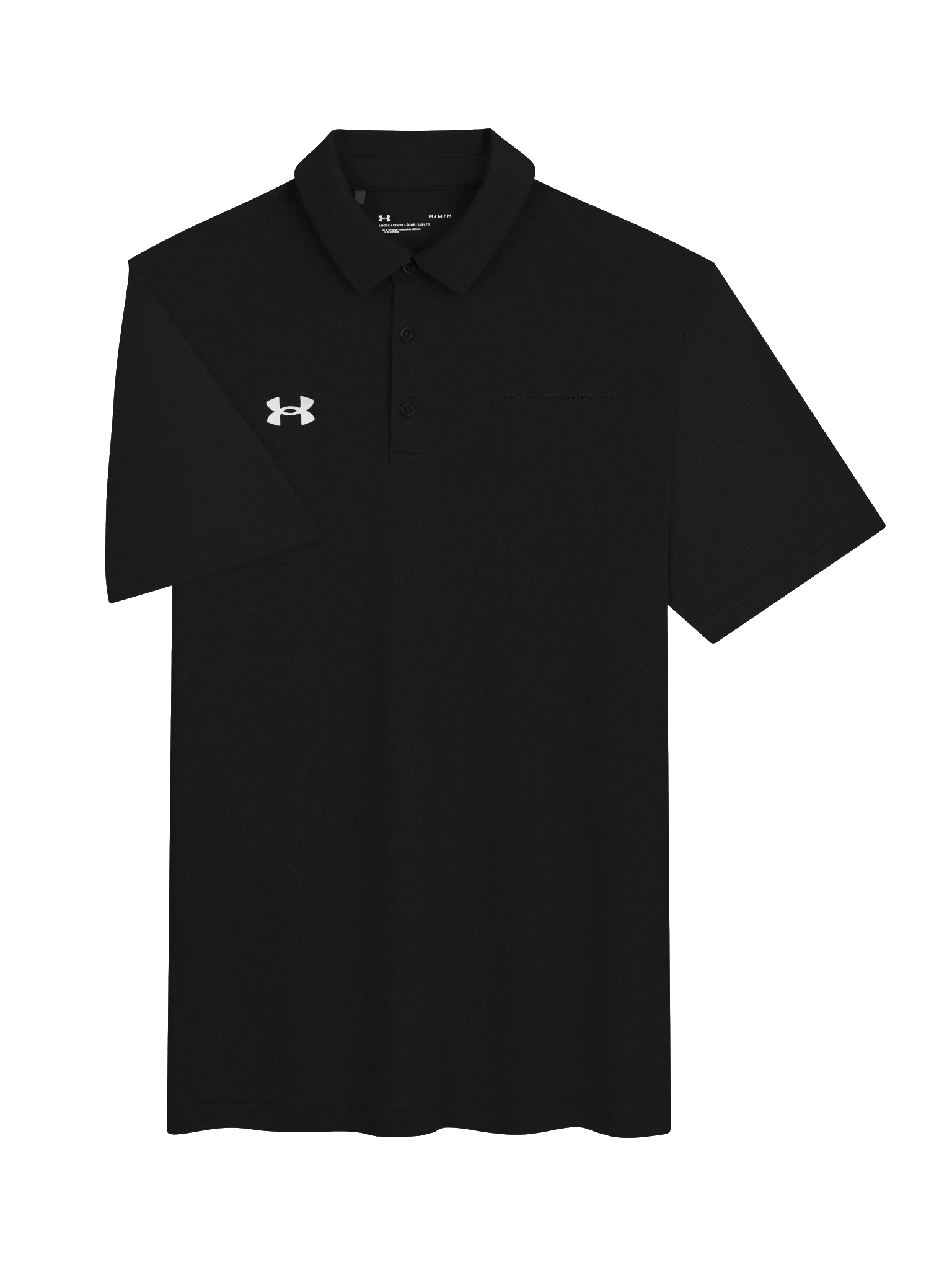 Crime Stoppers Under Armour Black Polo Shirt product image (5)