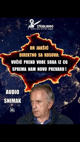 LINK ZA CEO SNIMAK NA STORIJU I U KOMENTARU

#kim #jakšić #srbinakosovu #vučić #šiptari