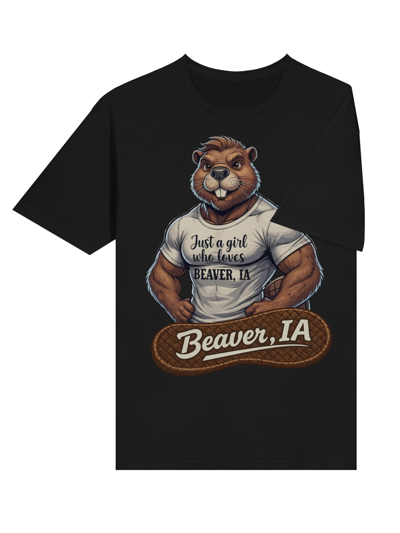 Just a girl who loves BEAVER T-Shirt product image (46)
