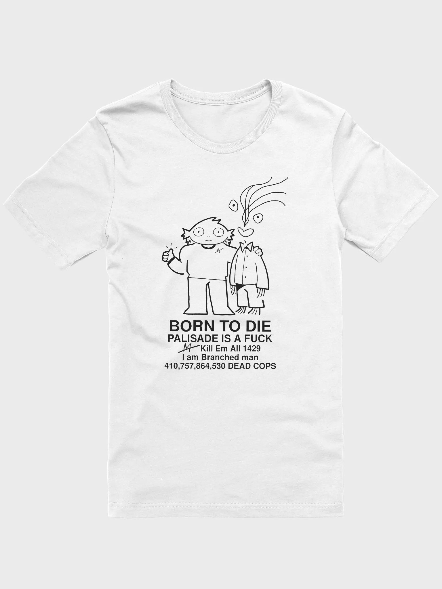 Branched Man Tee (White) product image (1)