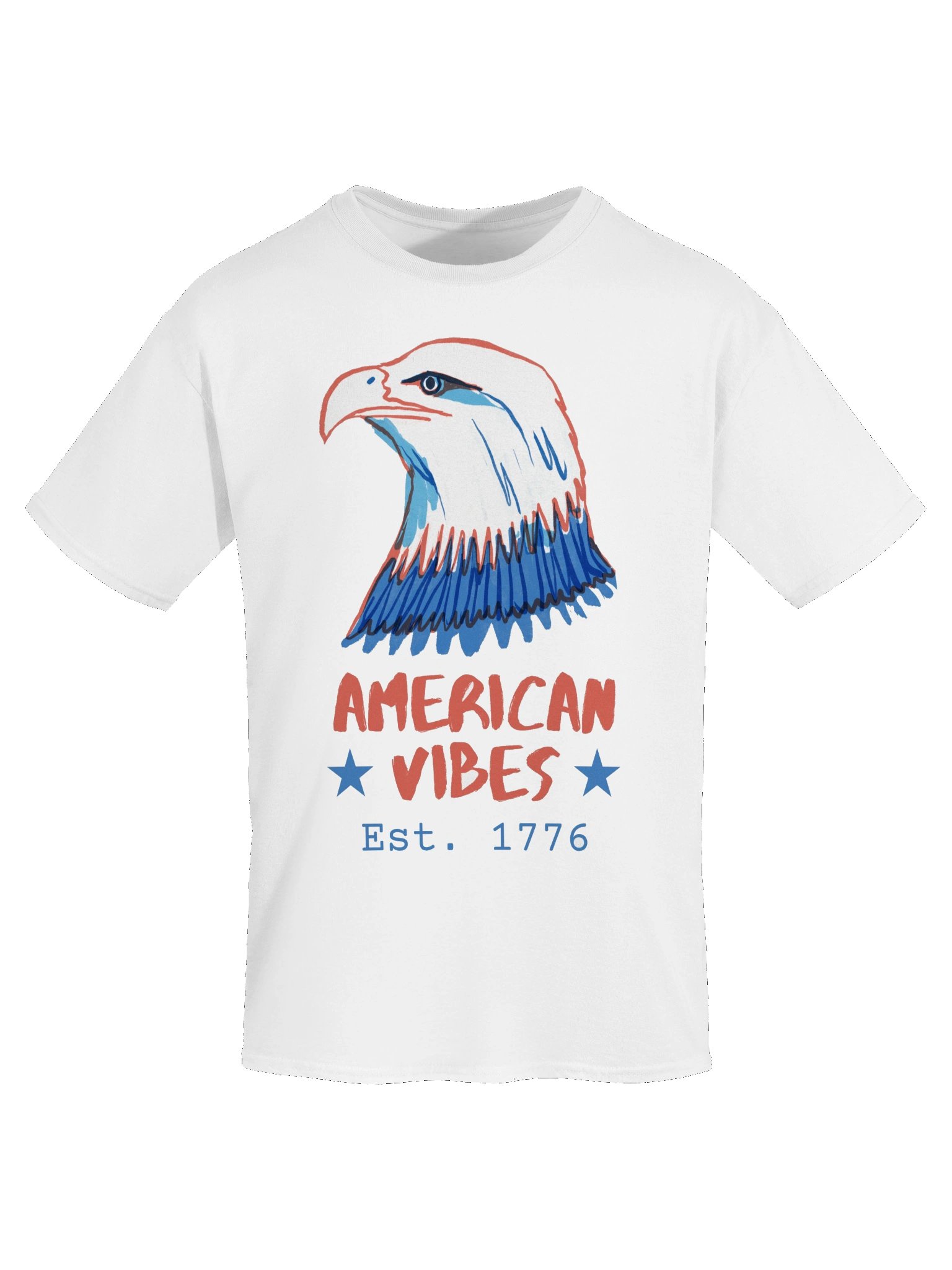 American Vibes Est. 1776 — Heritage Eagle Tee product image (7)