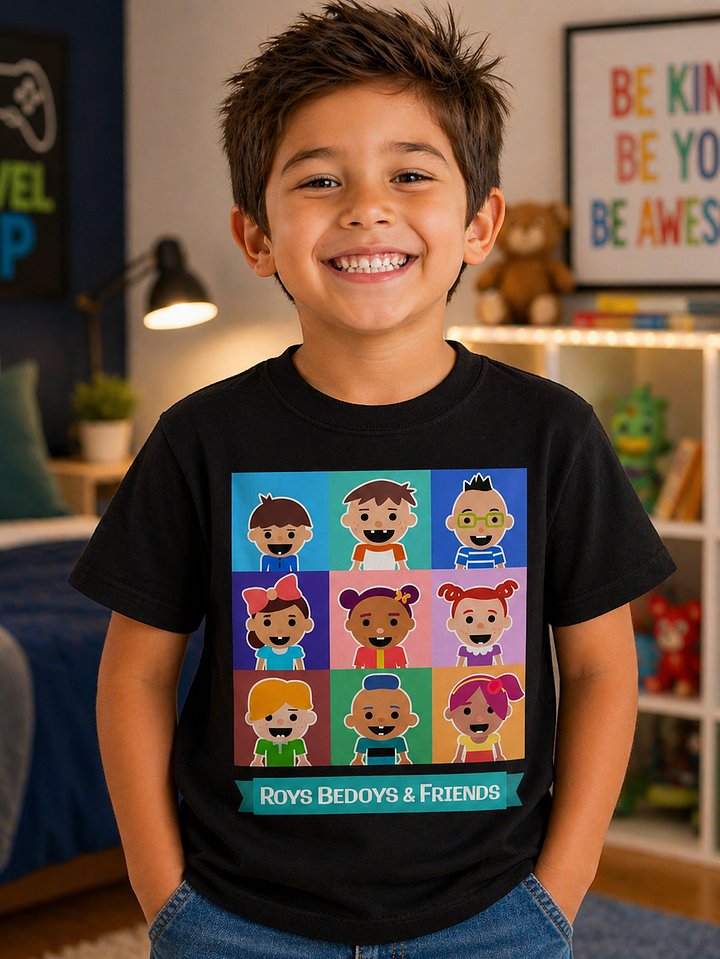Roys Bedoys & Friends Cartoon T-Shirt (Youth) product image (1)