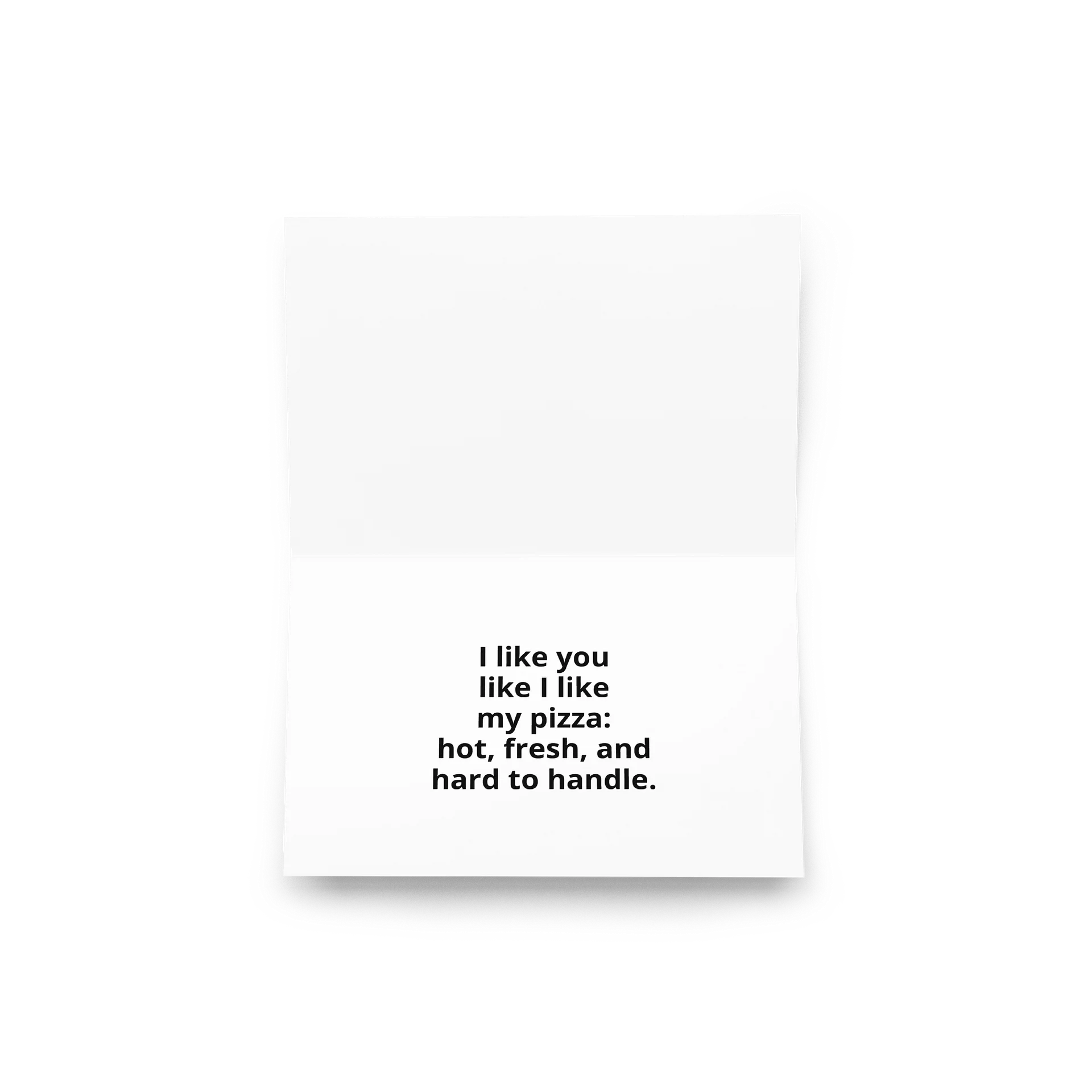 Pizza Pick Up Line Card: Cheese product image (3)