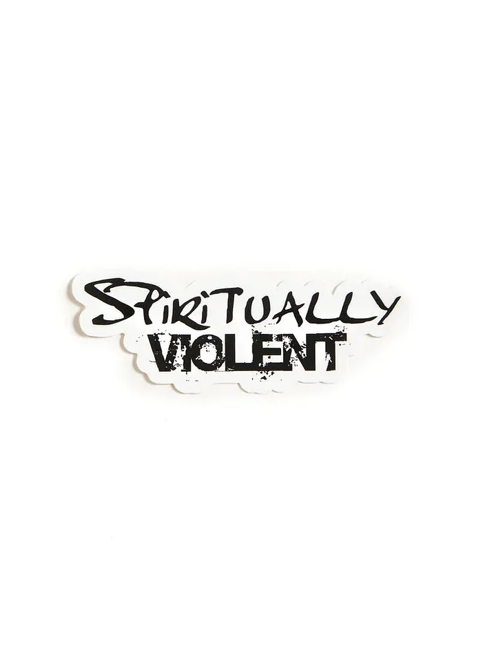 Spiritually VIOLENT Sticker product image (1)