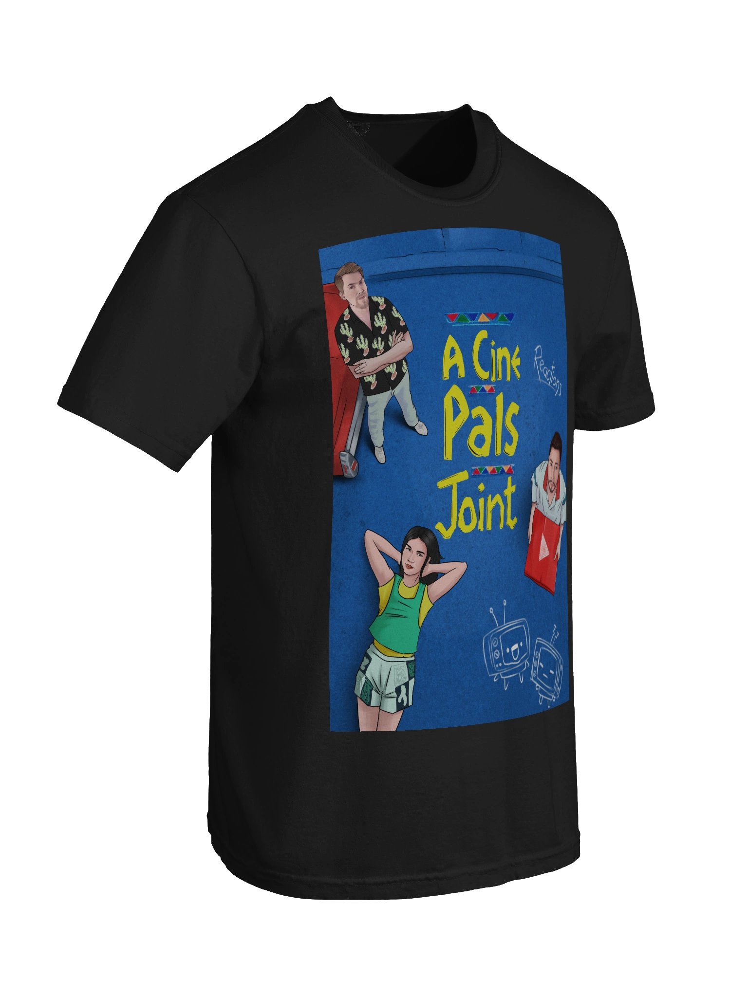 A CinePals Joint: The "Right Thing" Tee in Black product image (8)