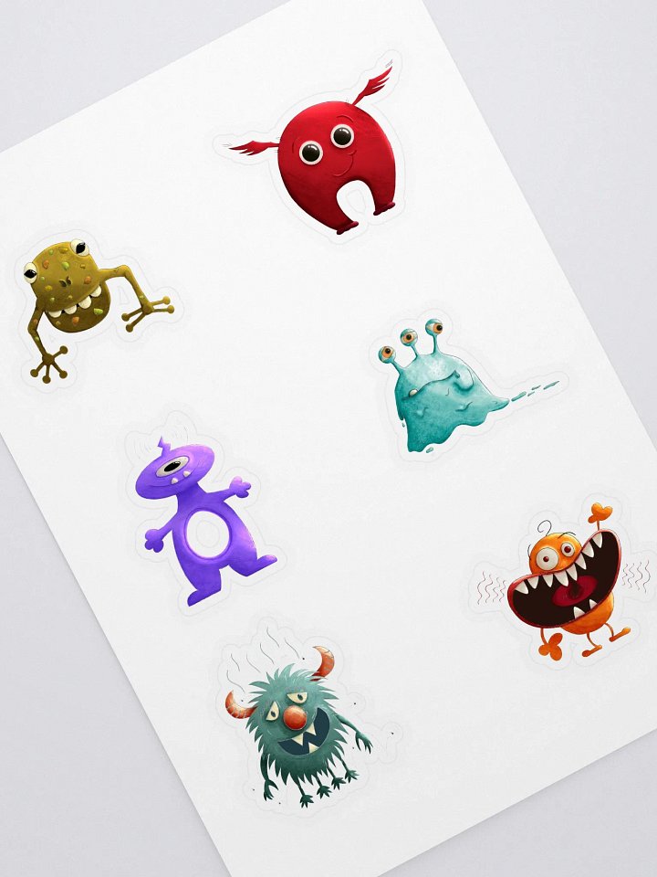 Little Monsters Sticker Set product image (1)