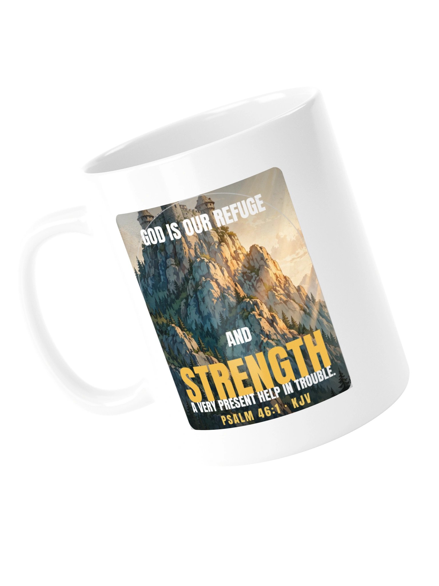 Psalm 46:1 Mug — Refuge and Strength product image (5)
