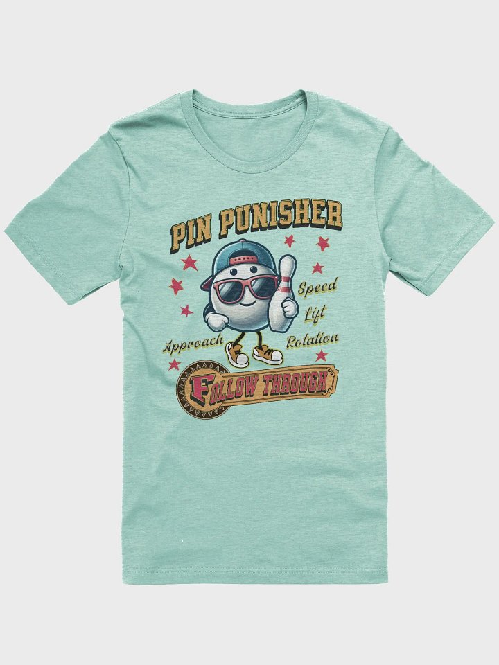 Pin Punisher Bowling Ball Graphic T-Shirt product image (1)