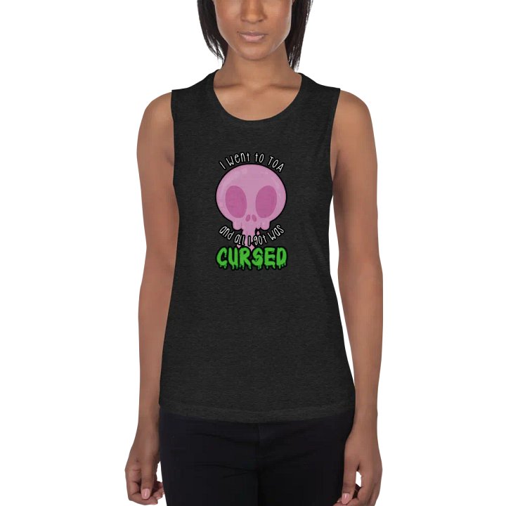 All I Got Was Cursed - Paladin - Women's Style Muscle Tank product image (1)