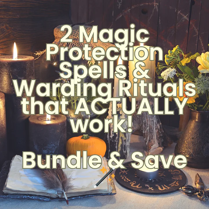 2 Magic Protection Spells & Warding Rituals that ACTUALLY work! Bundle & Save 🪄 product image (1)