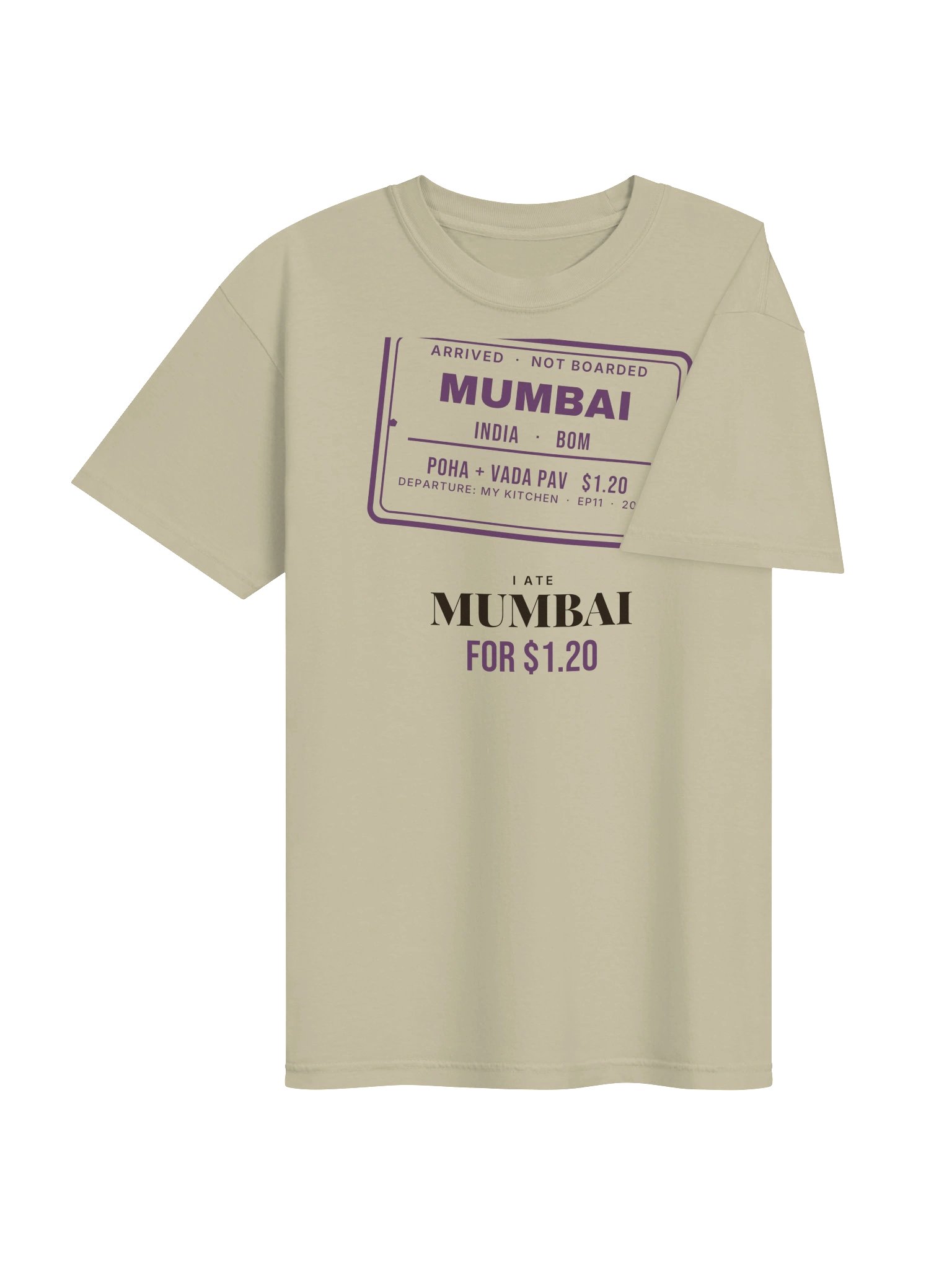 Mumbai Stamp Tee · I Ate Mumbai for $1.20 product image (11)
