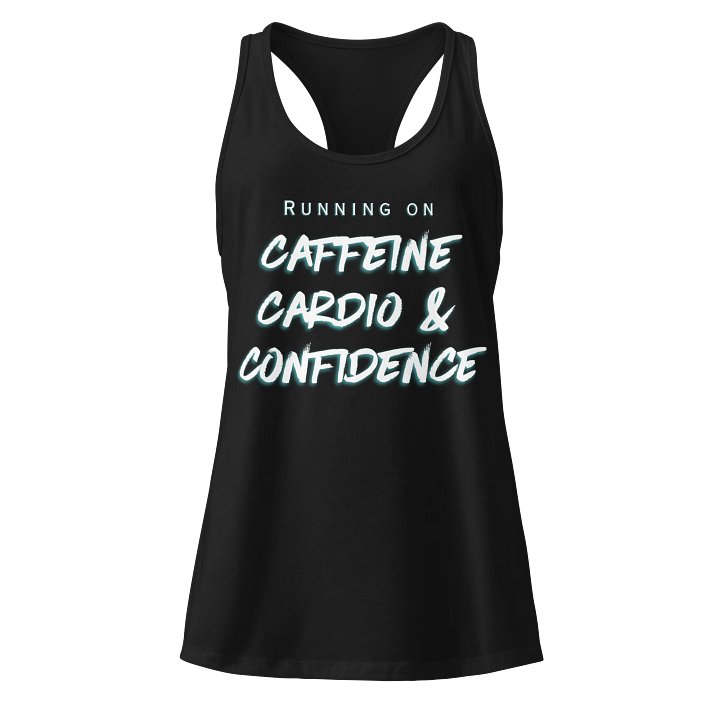Caffeine Cardio & Confidence Women's Tank Top product image (1)