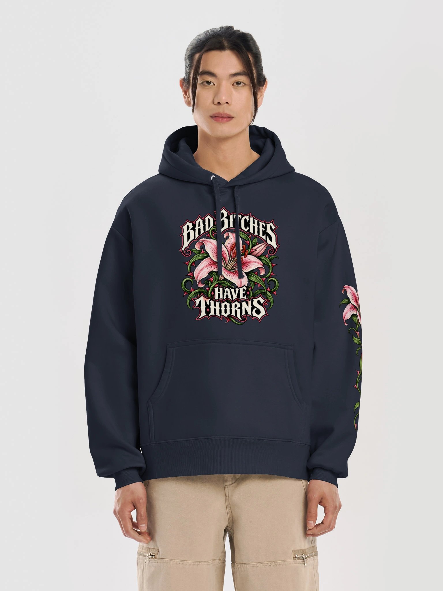 Bad Bitches Have Thorns Statement Sweatshirt product image (5)