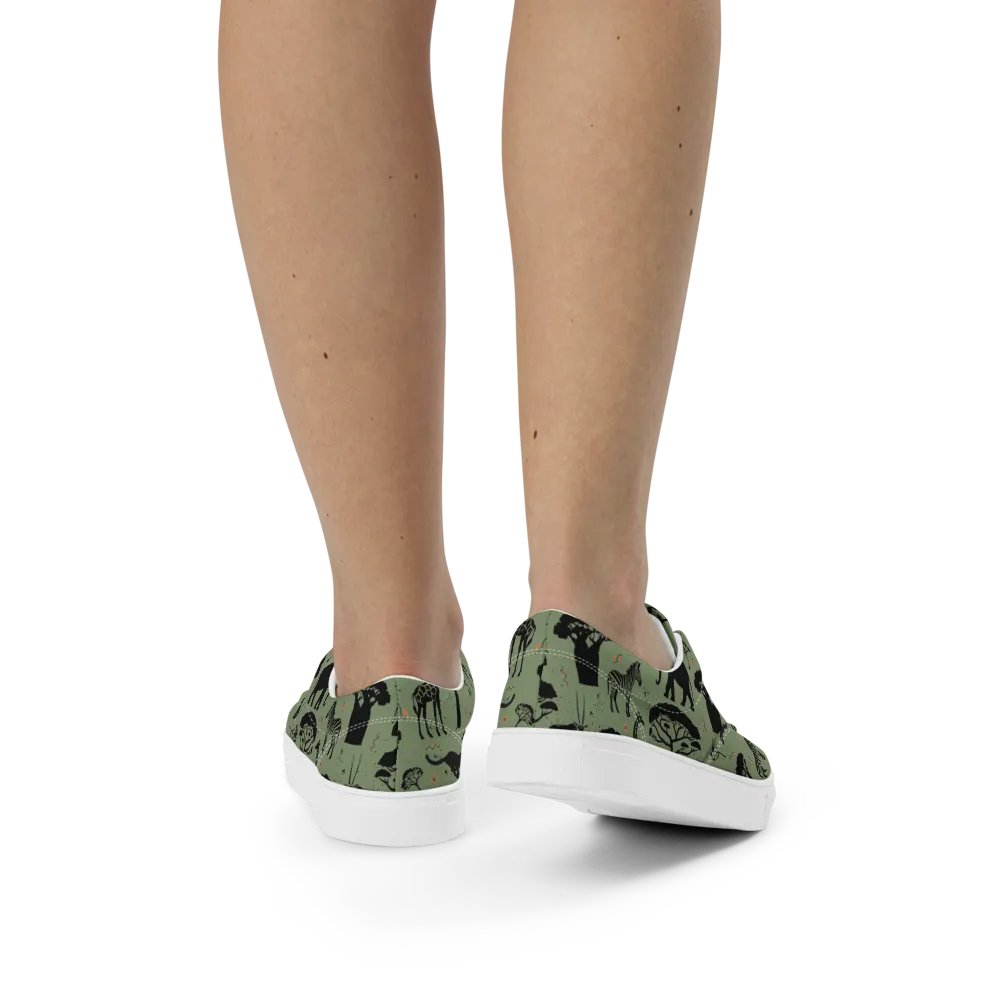 Savanah Wildlife Lace-Up Canvas Shoes product image (3)