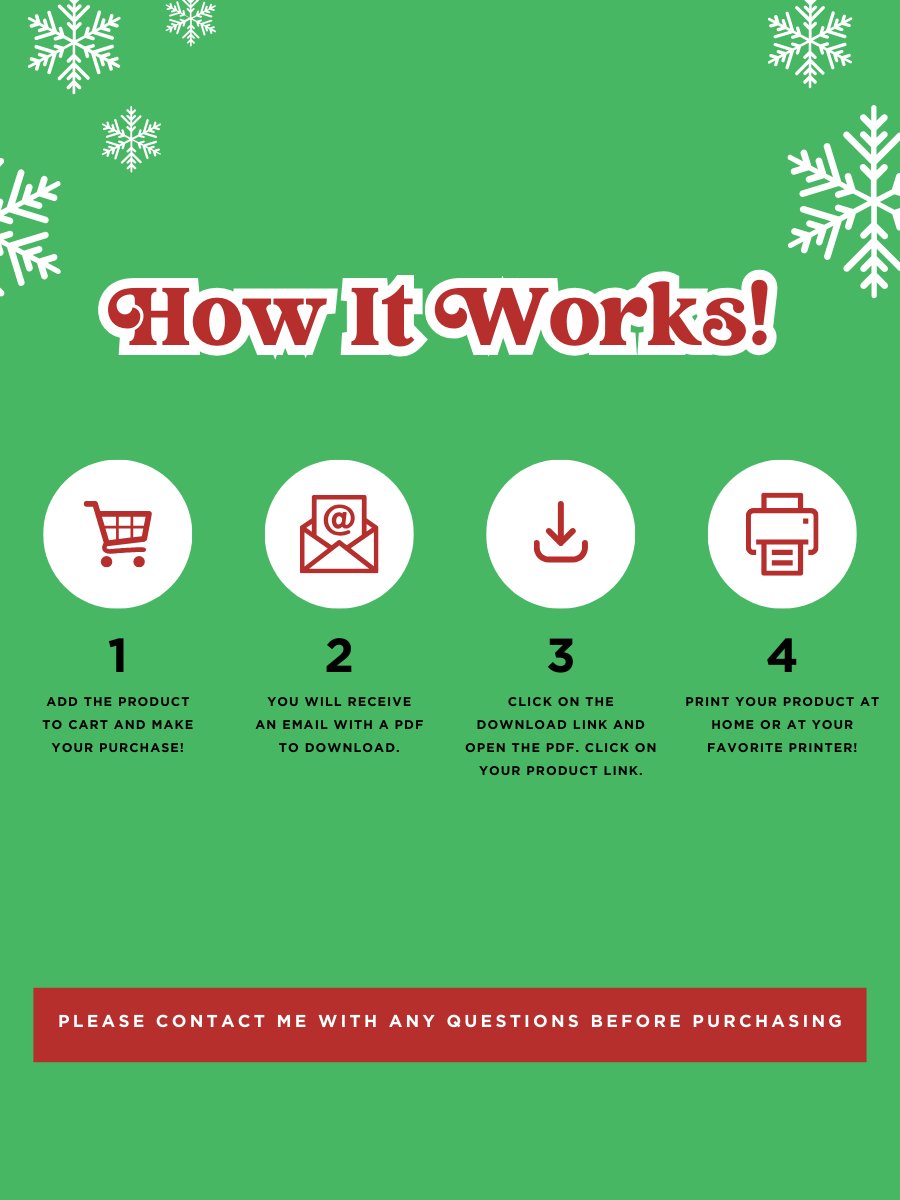 CHRISTMAS COUNTDOWN CHAINS product image (6)