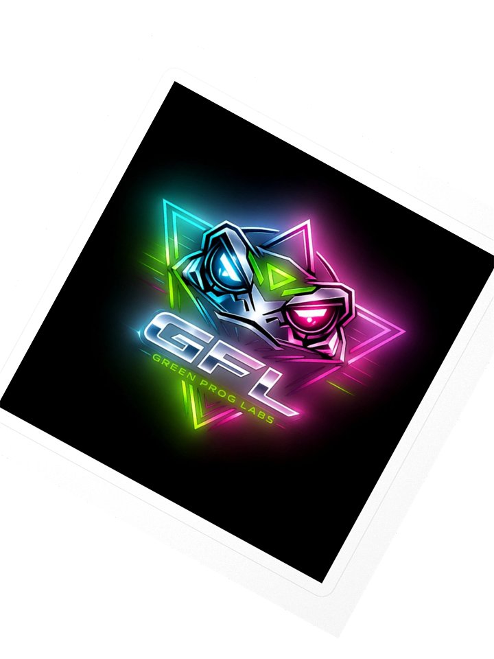 GFL Neon Core Emblem Sticker product image (2)