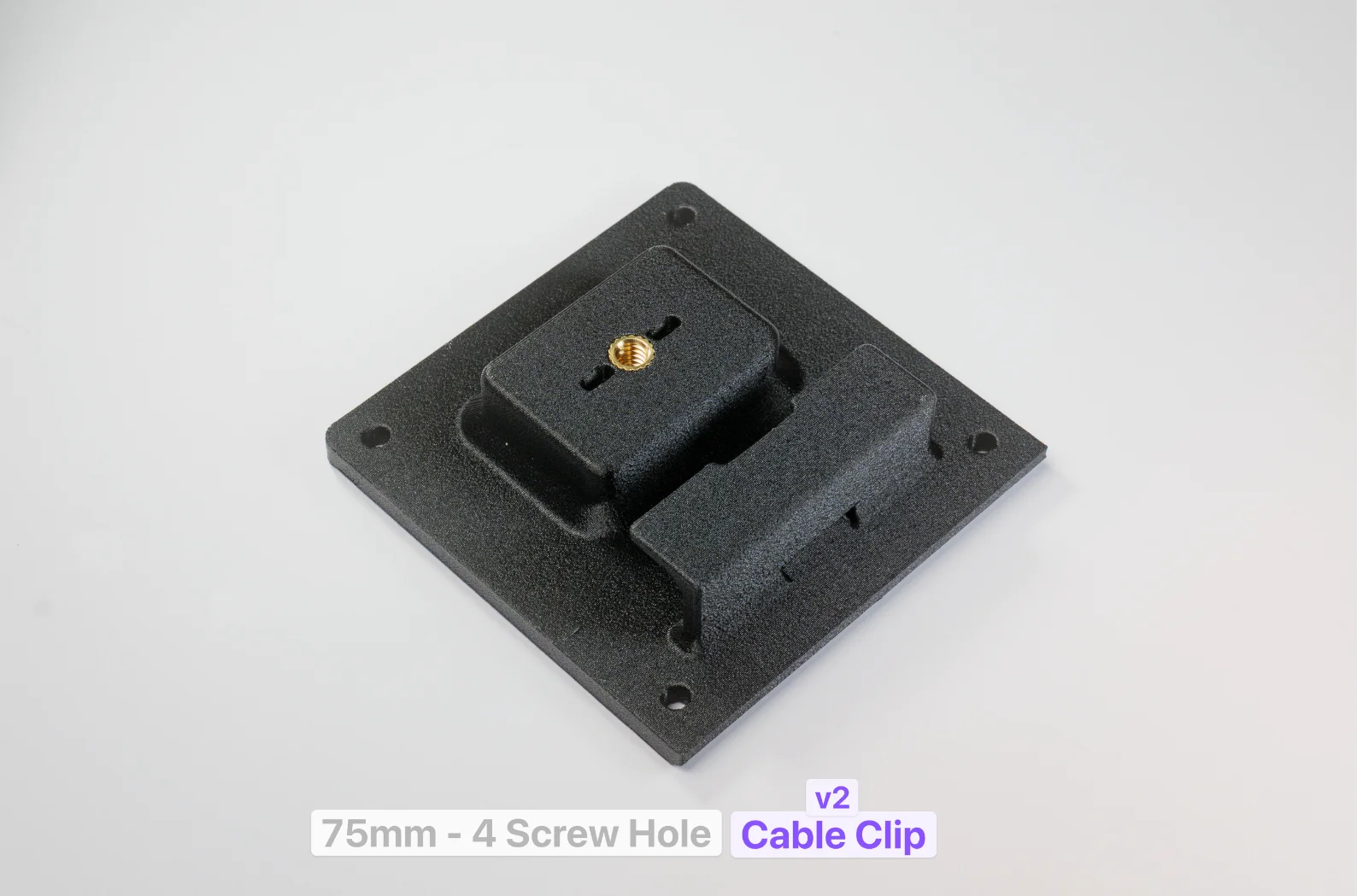 VESA 75mm to 1/4"-20 Adapter (4-screw) product image (2)