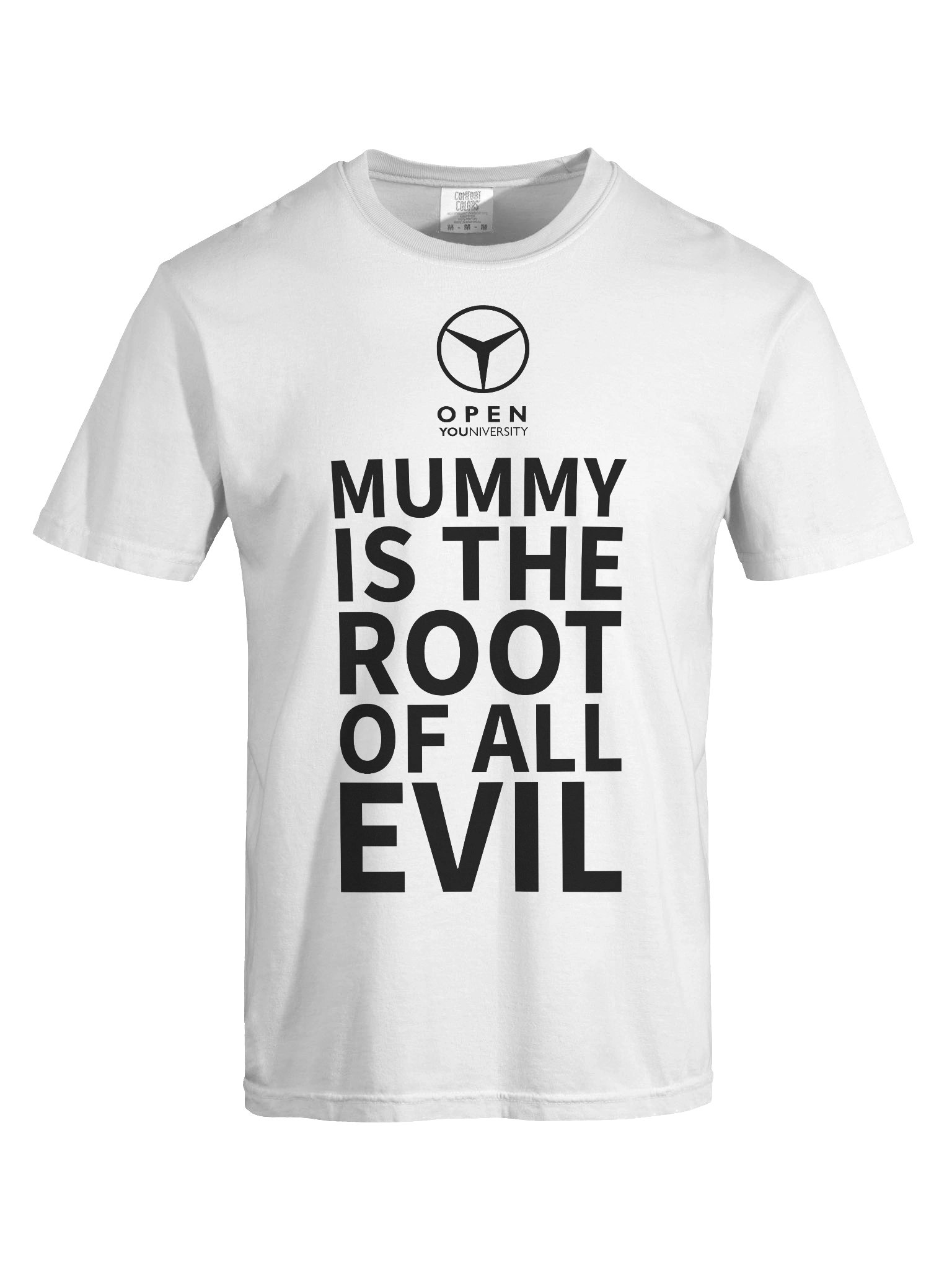 MUMMY IS THE ROOT OF ALL EVIL - White Version product image (1)