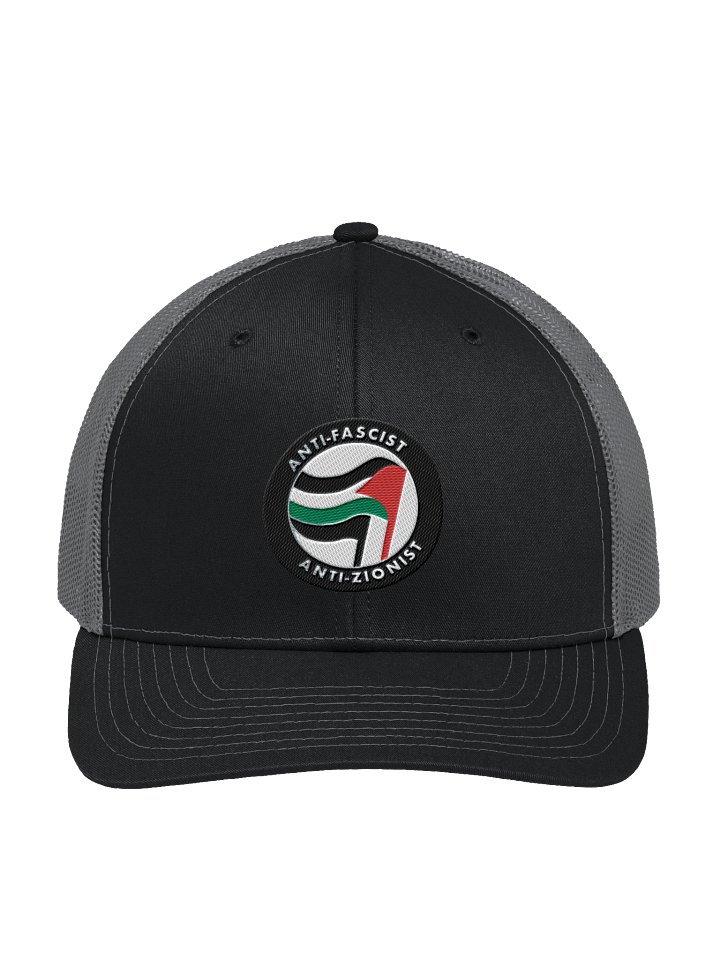 Anti-Fascist & Anti-Zionist Embroidered Hat product image (1)