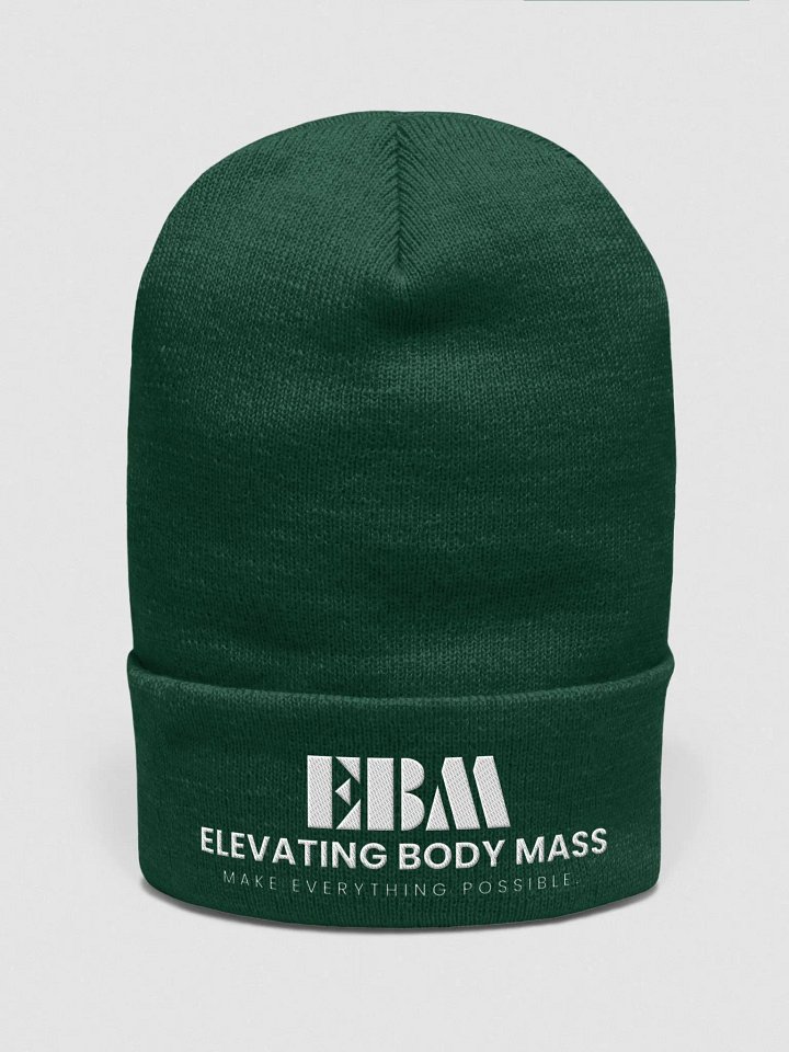 EBM Beanie (White Logo) product image (1)