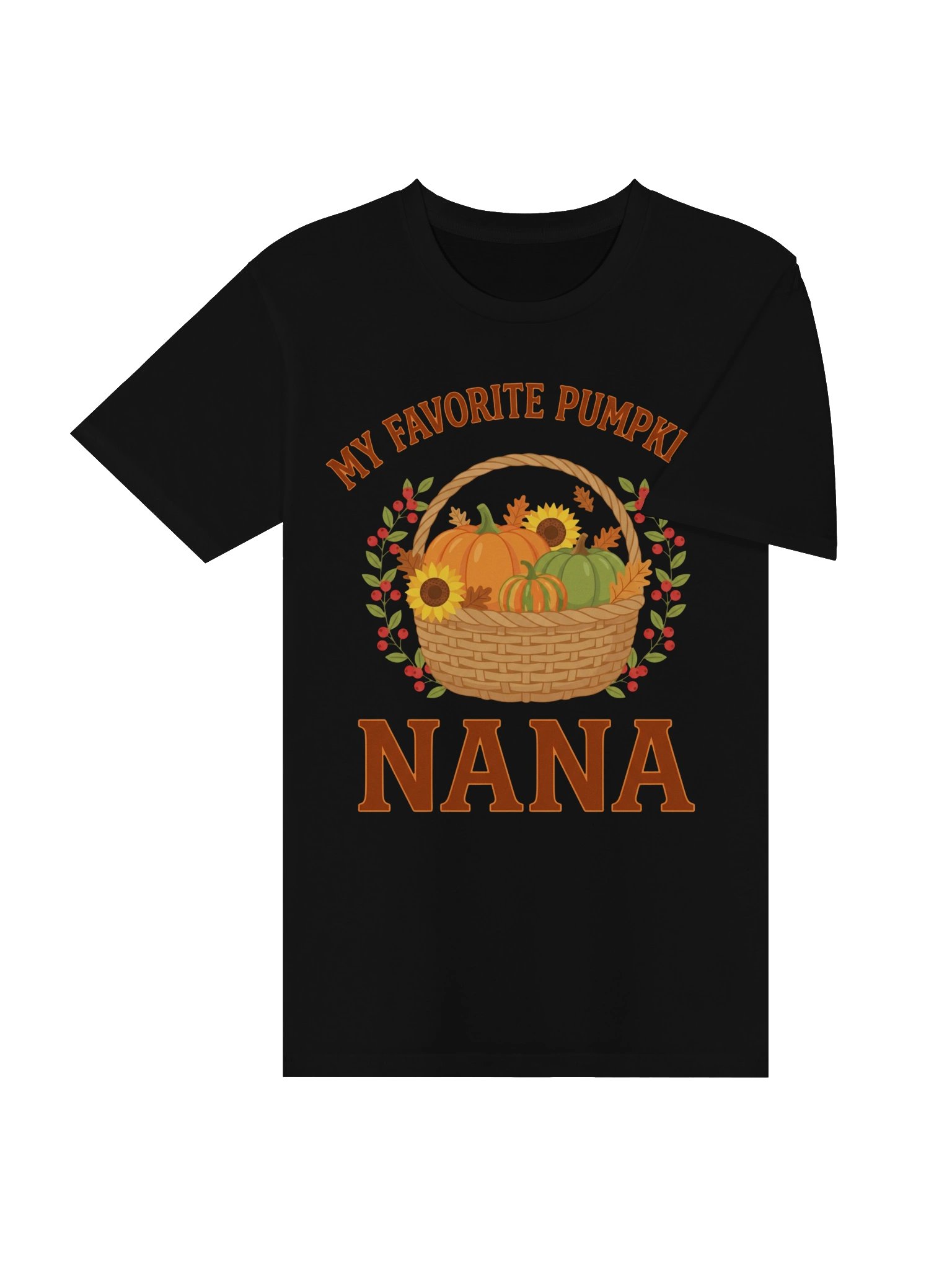 My Favorite Pumpkins Call Me Nana Funny Halloween Nana T-Shirt product image (21)