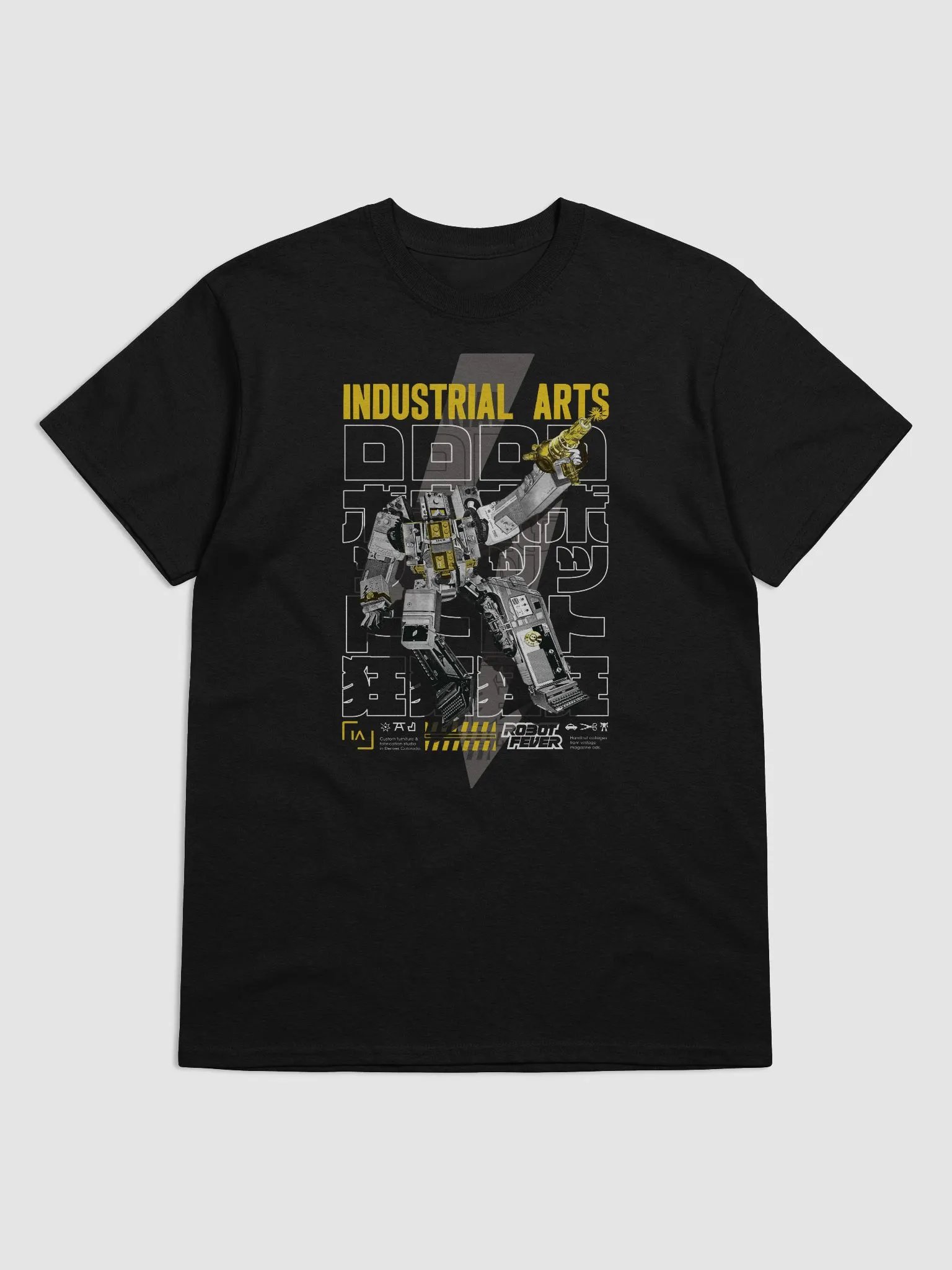 Jeremy Grant "Robot Fever" tee product image (1)
