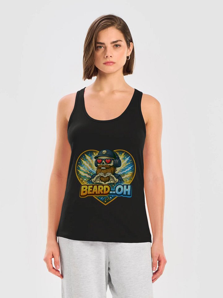 Beard__Oh Racerback Tank Top product image (2)