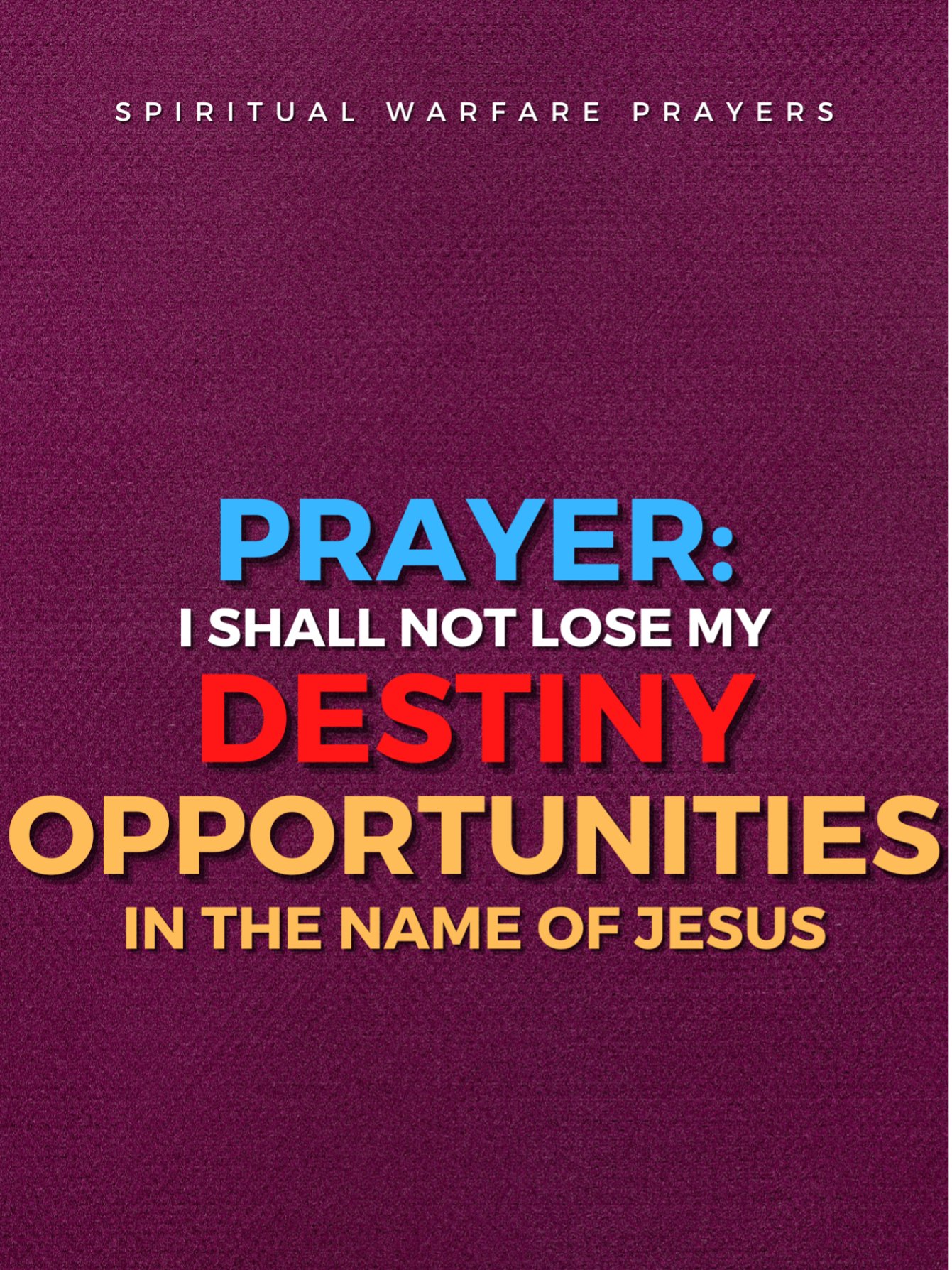 Prayer Against Opportunity Loss product image (1)