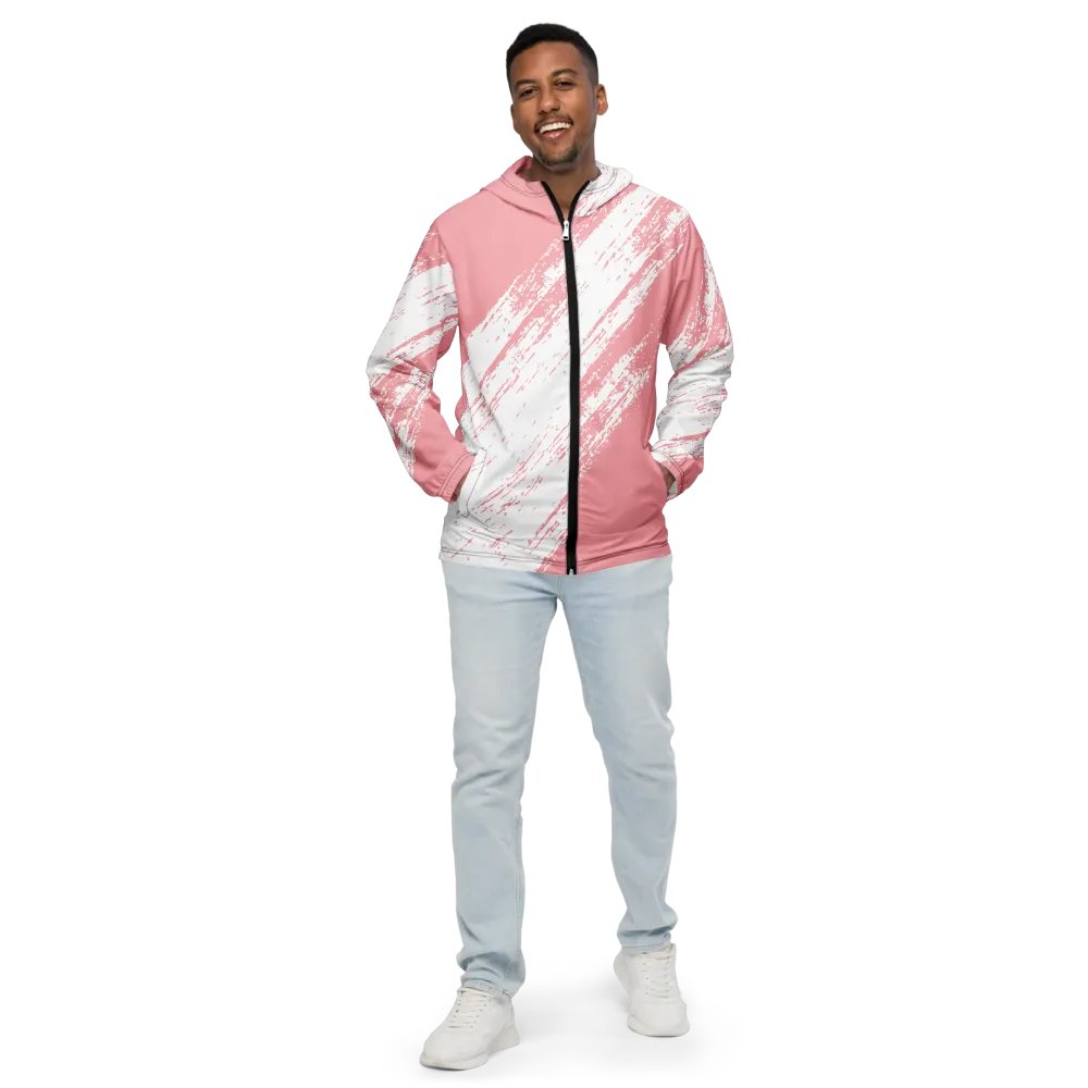 Pink Whispers Unisex Windbreaker product image (3)