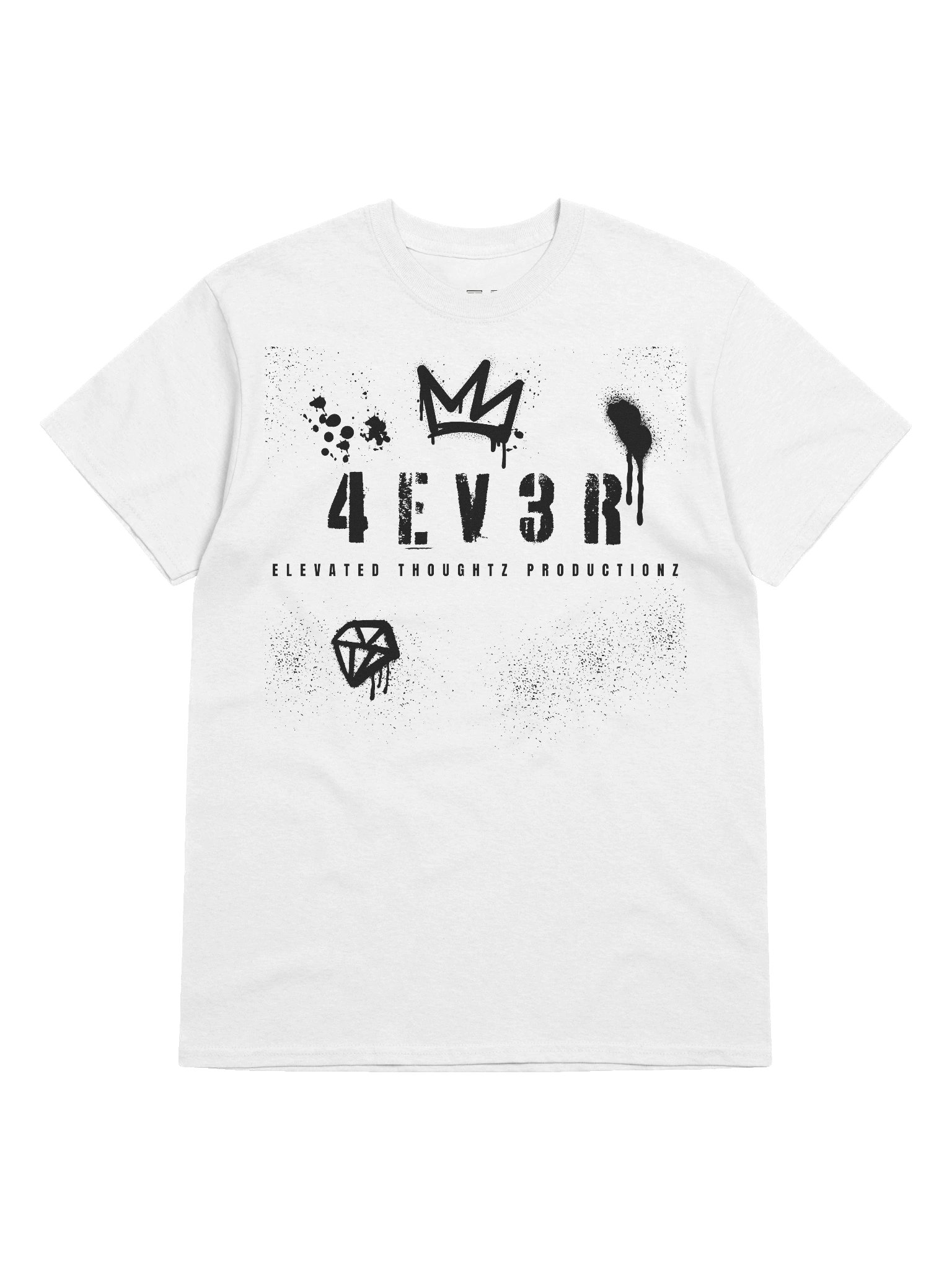 "Crowned 4EV3R" Tee [Inverted] - Mens product image (53)