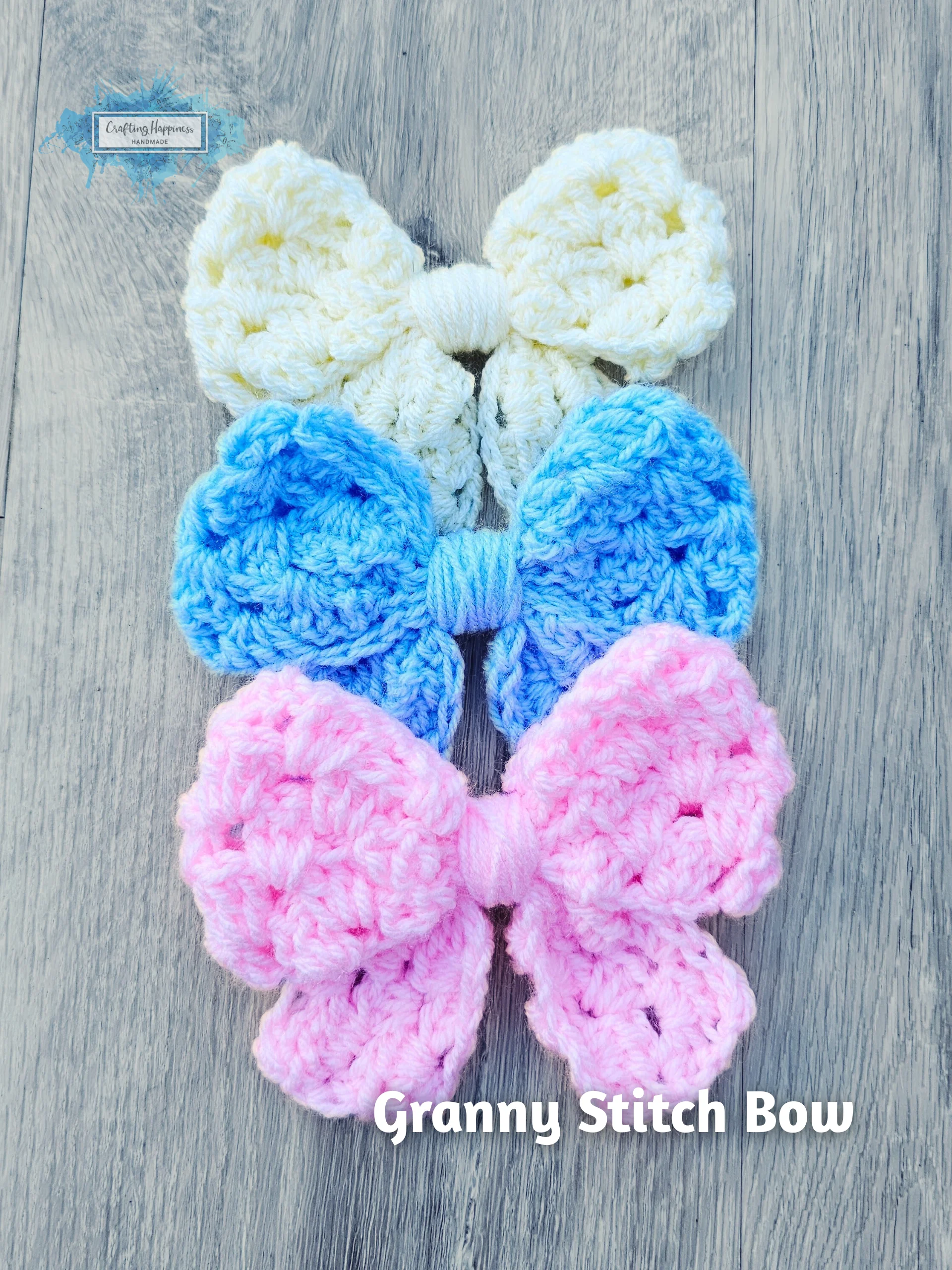 Crochet Bow Patterns | 4 Easy Accessory Designs (PDF) product image (3)
