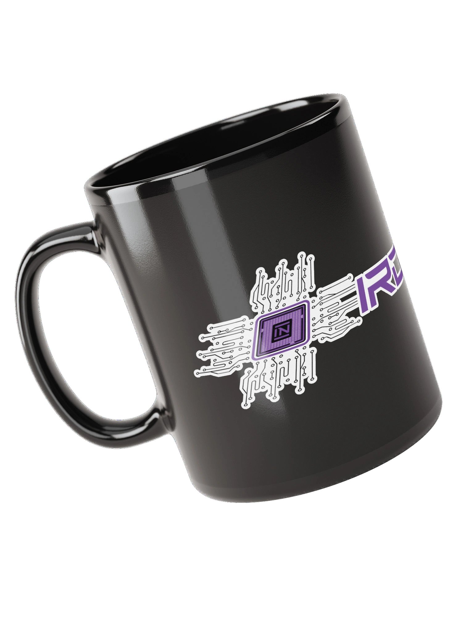 Black IRONNERD Logo Mug product image (5)