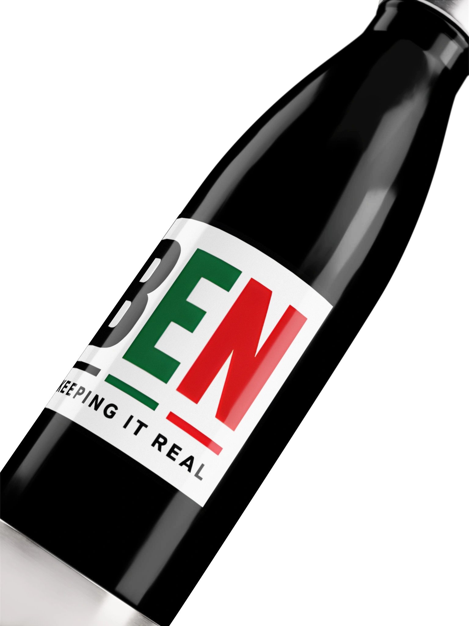 BEN “Keeping It Real” Stainless Steel Water Bottle product image (5)