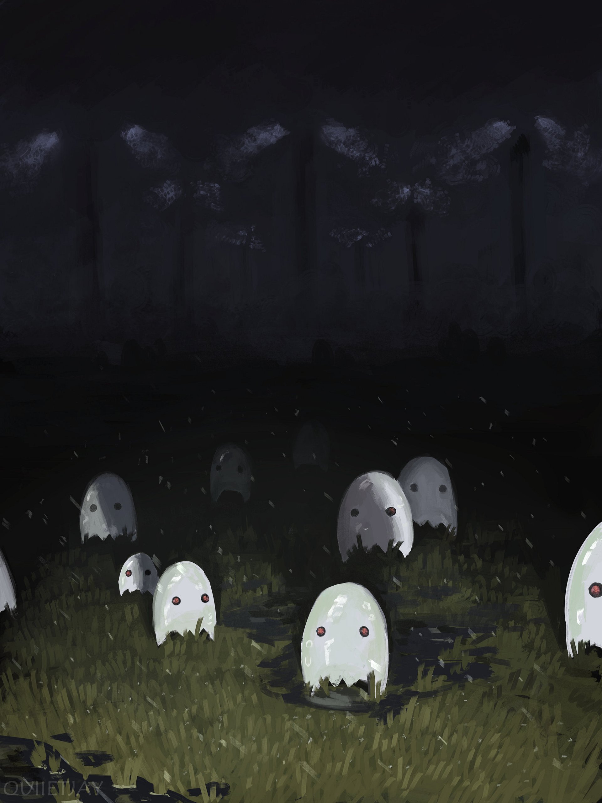 Ghost Matte Poster product image (1)