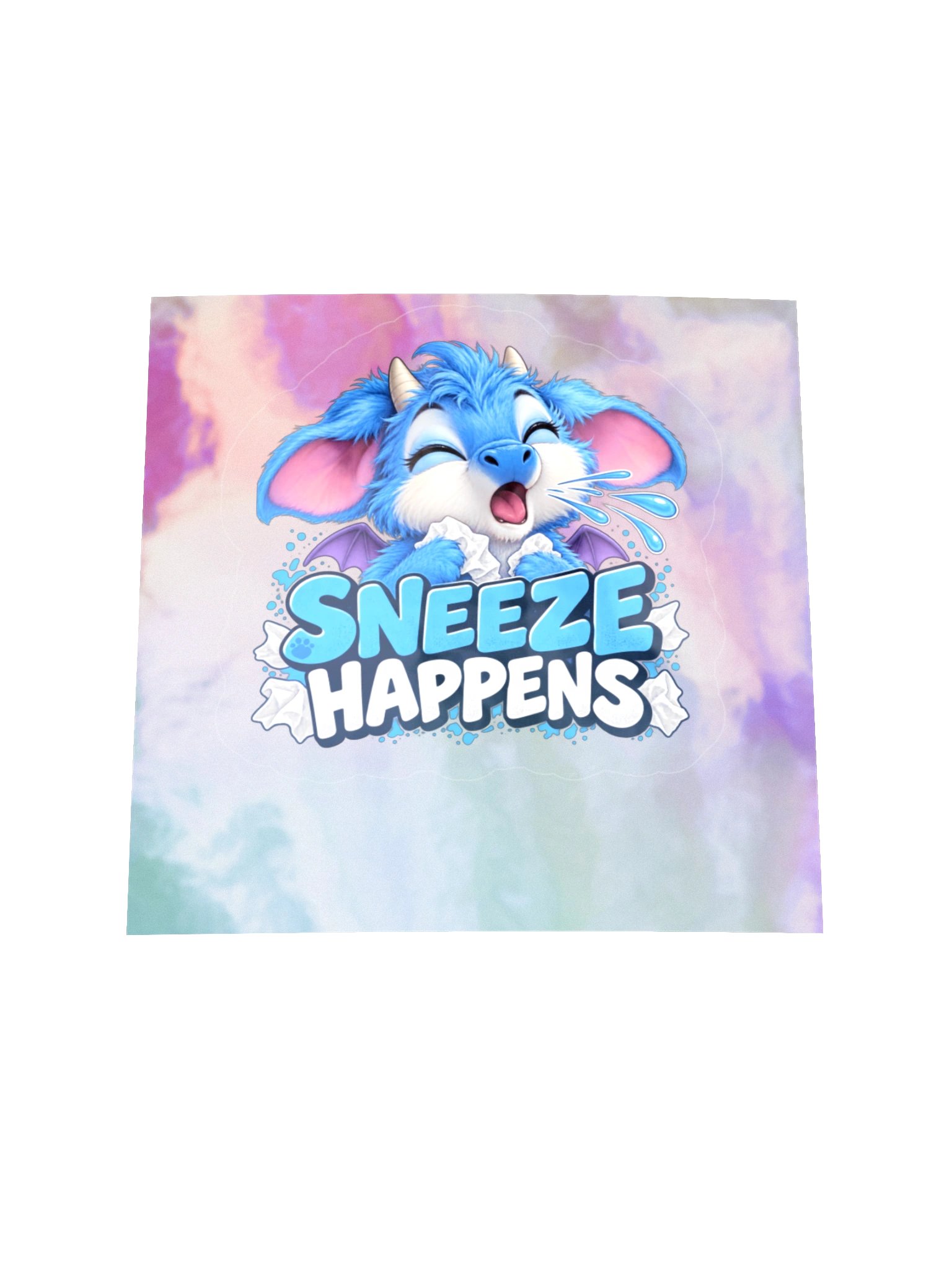Sneeze Happens Holographic Sticker product image (1)