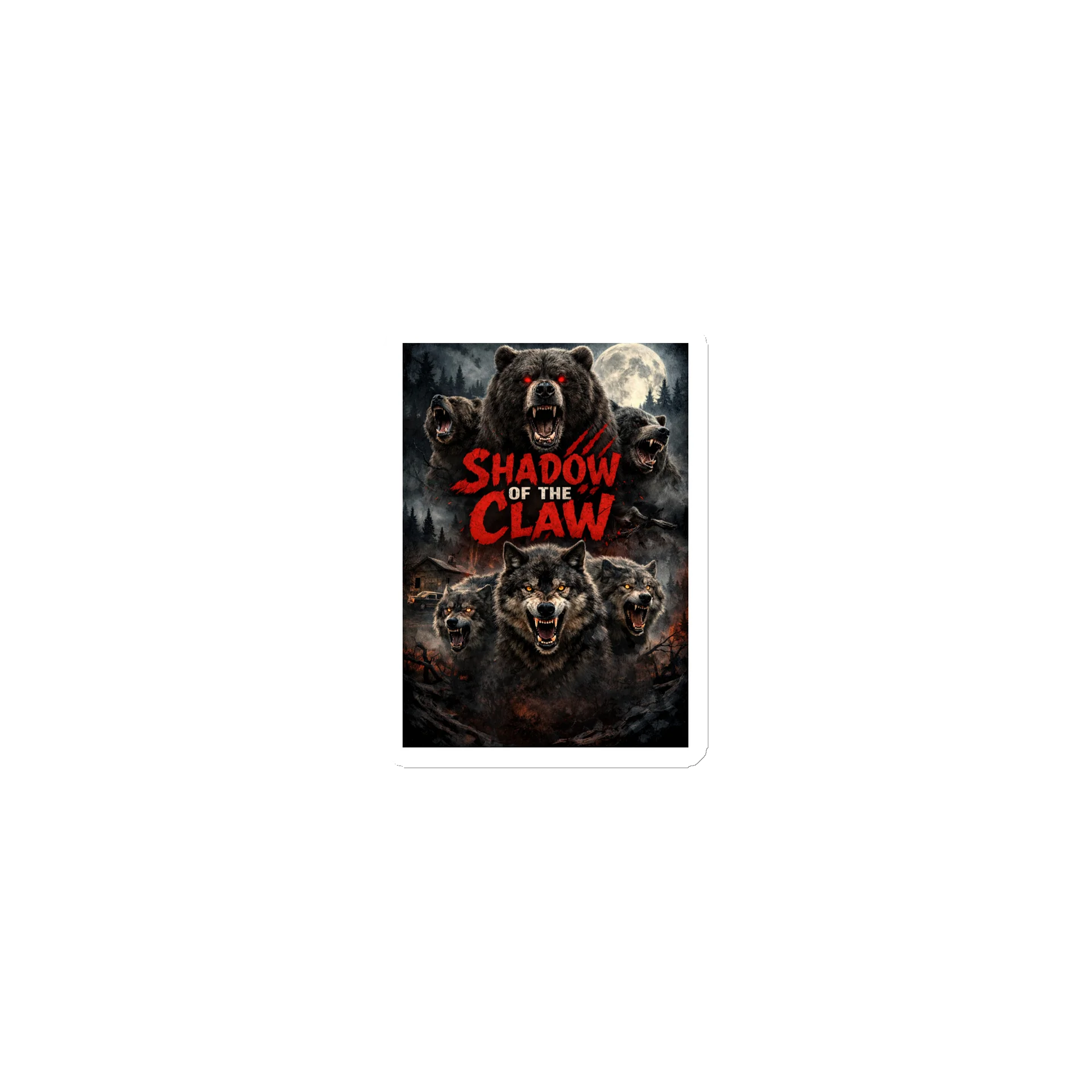 Shadow of the Claw Die-Cut Magnets product image (1)